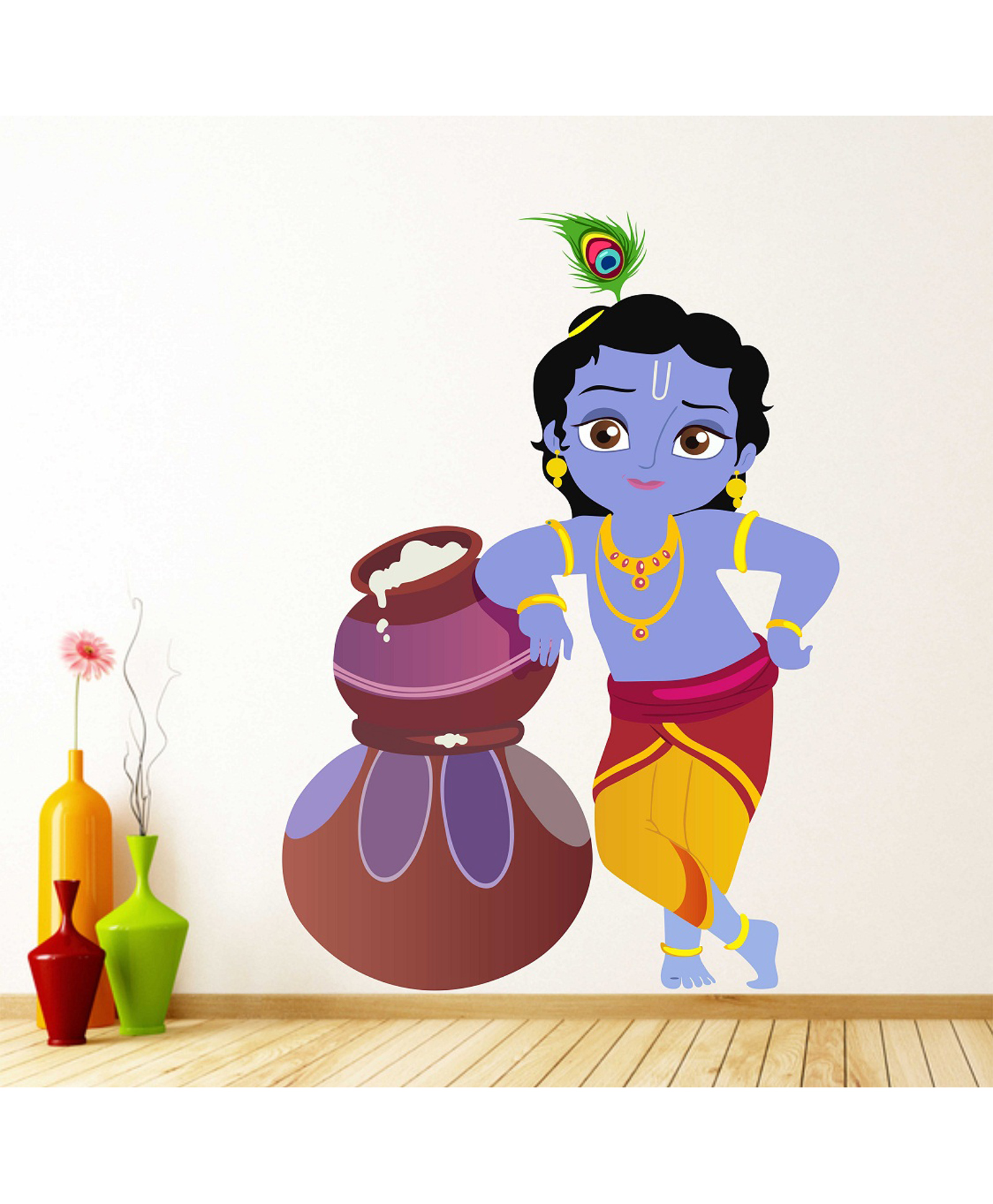 Wallstick Krishna Wallsticker-picture-15