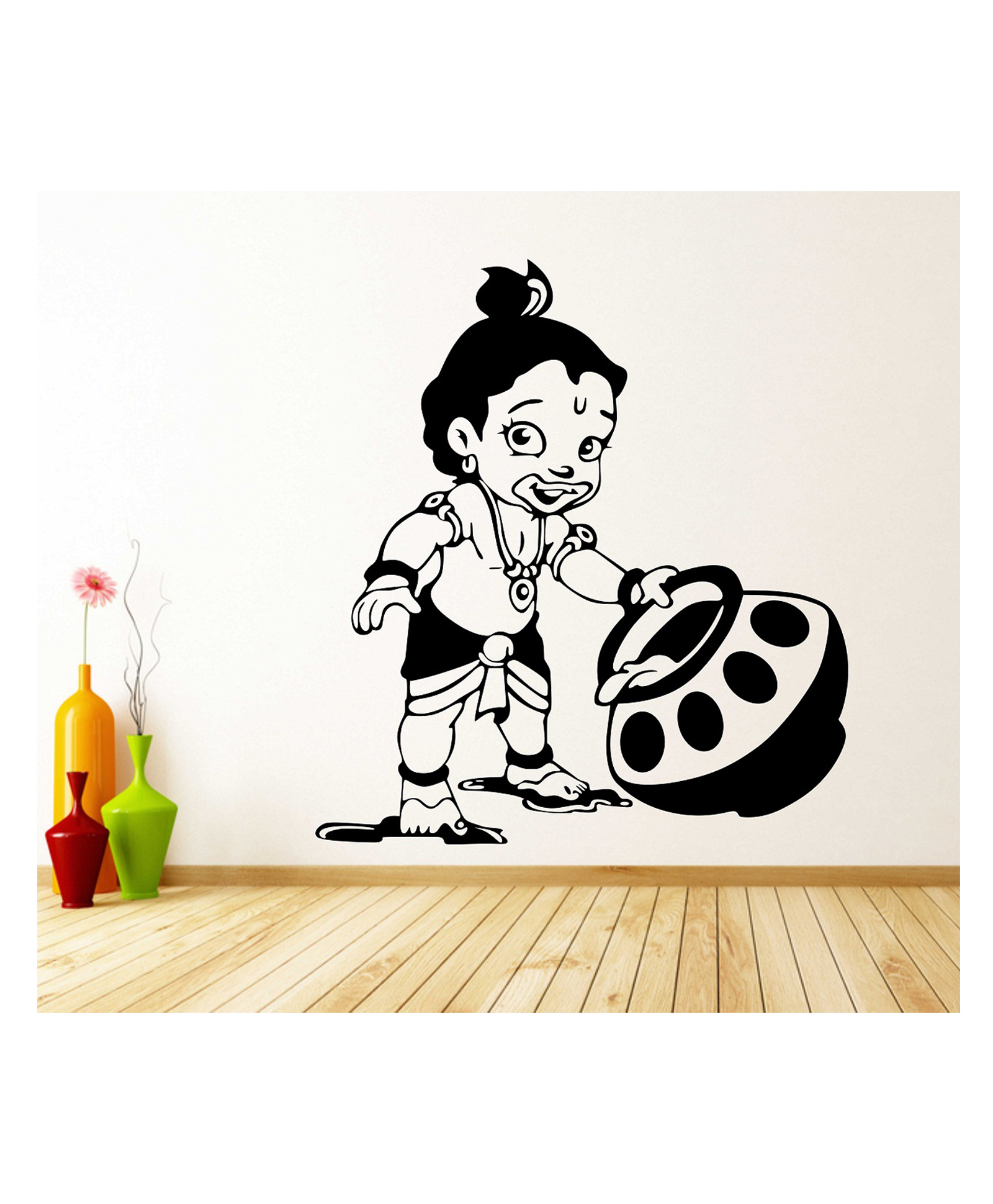 Wallstick Happy Krishna wallstickers-picture-28