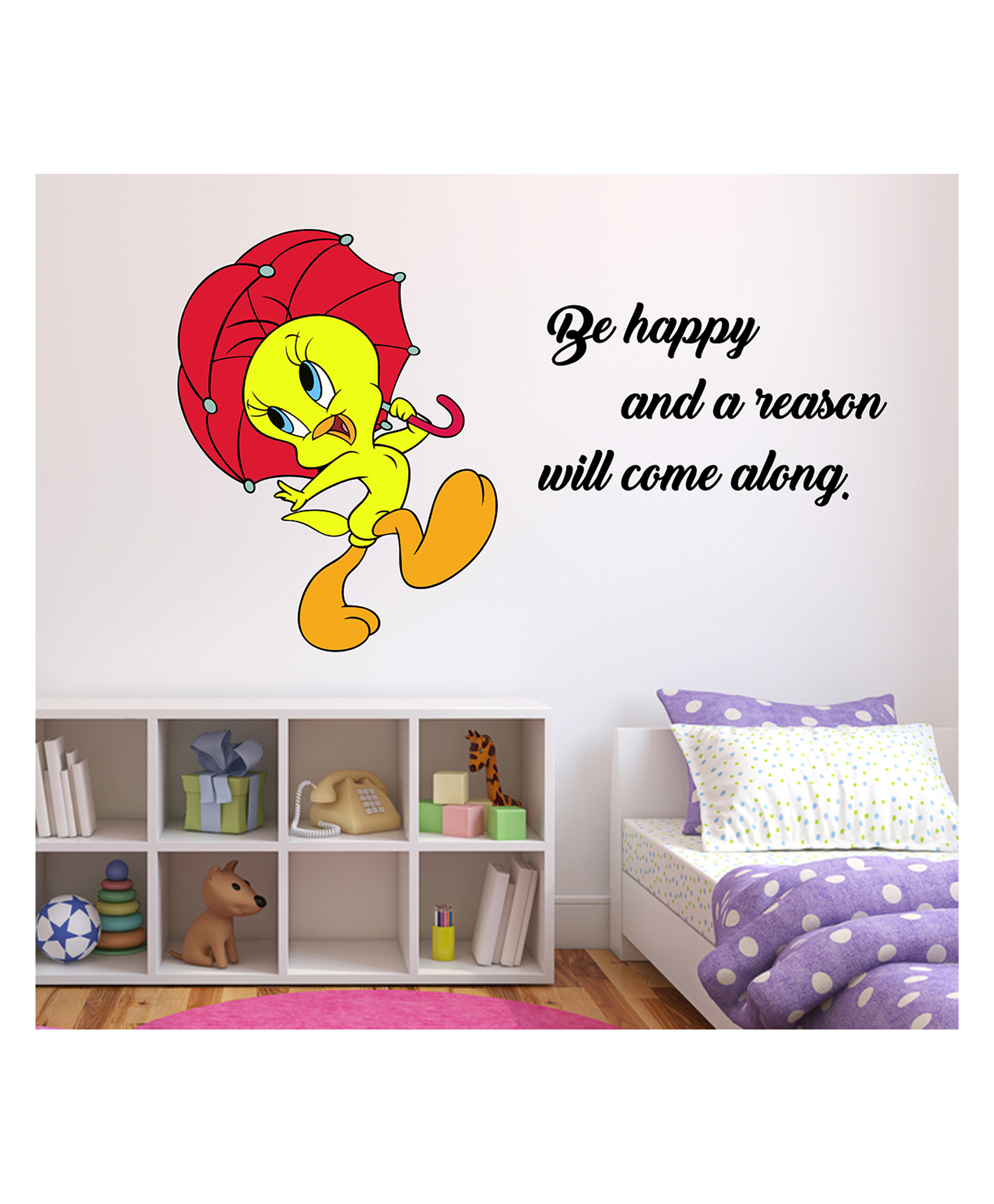 Wallstick be Happy Quotes wallstickers-image-46