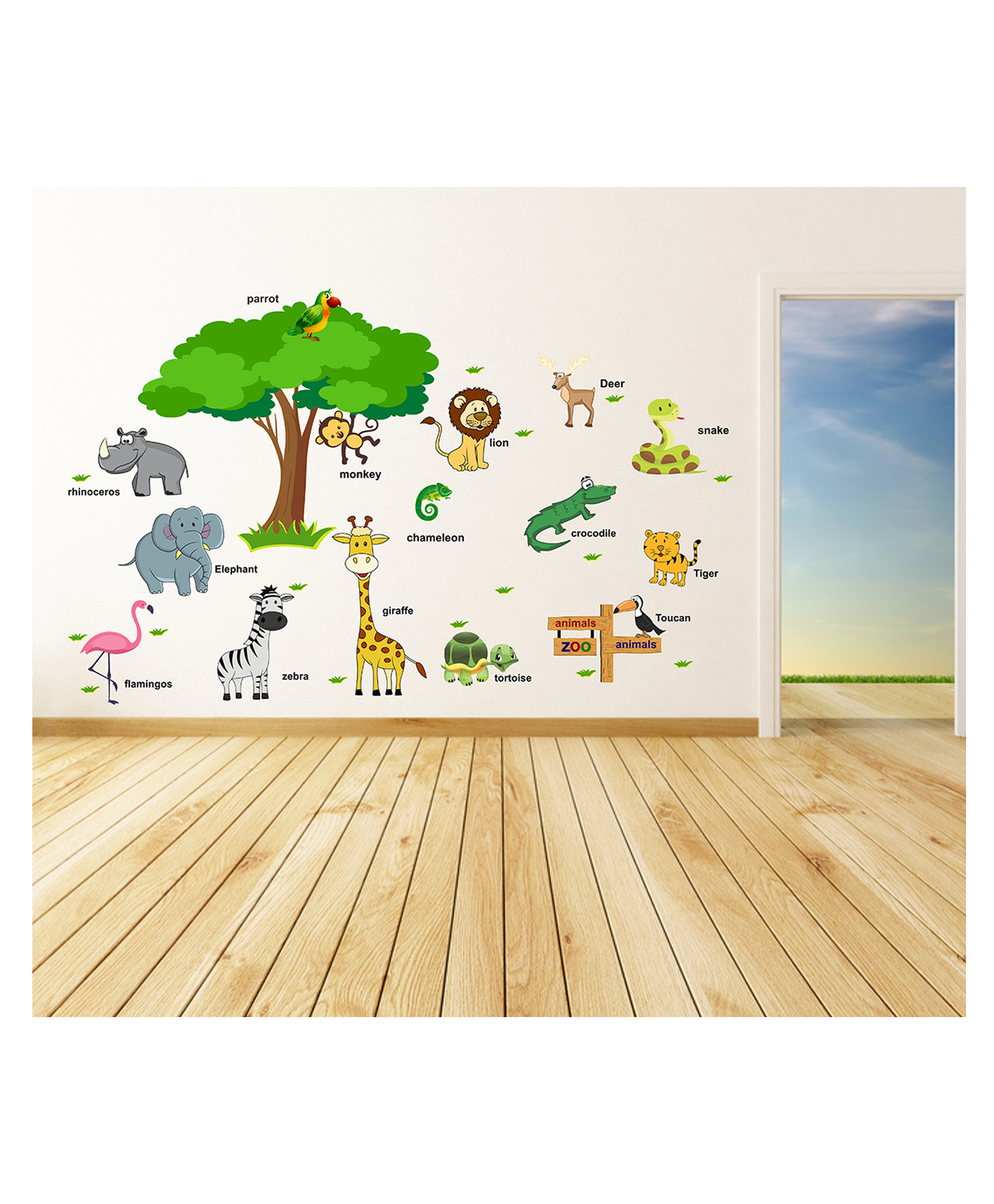 Wallstick Forest Animal Collection wallstickers-picture-16