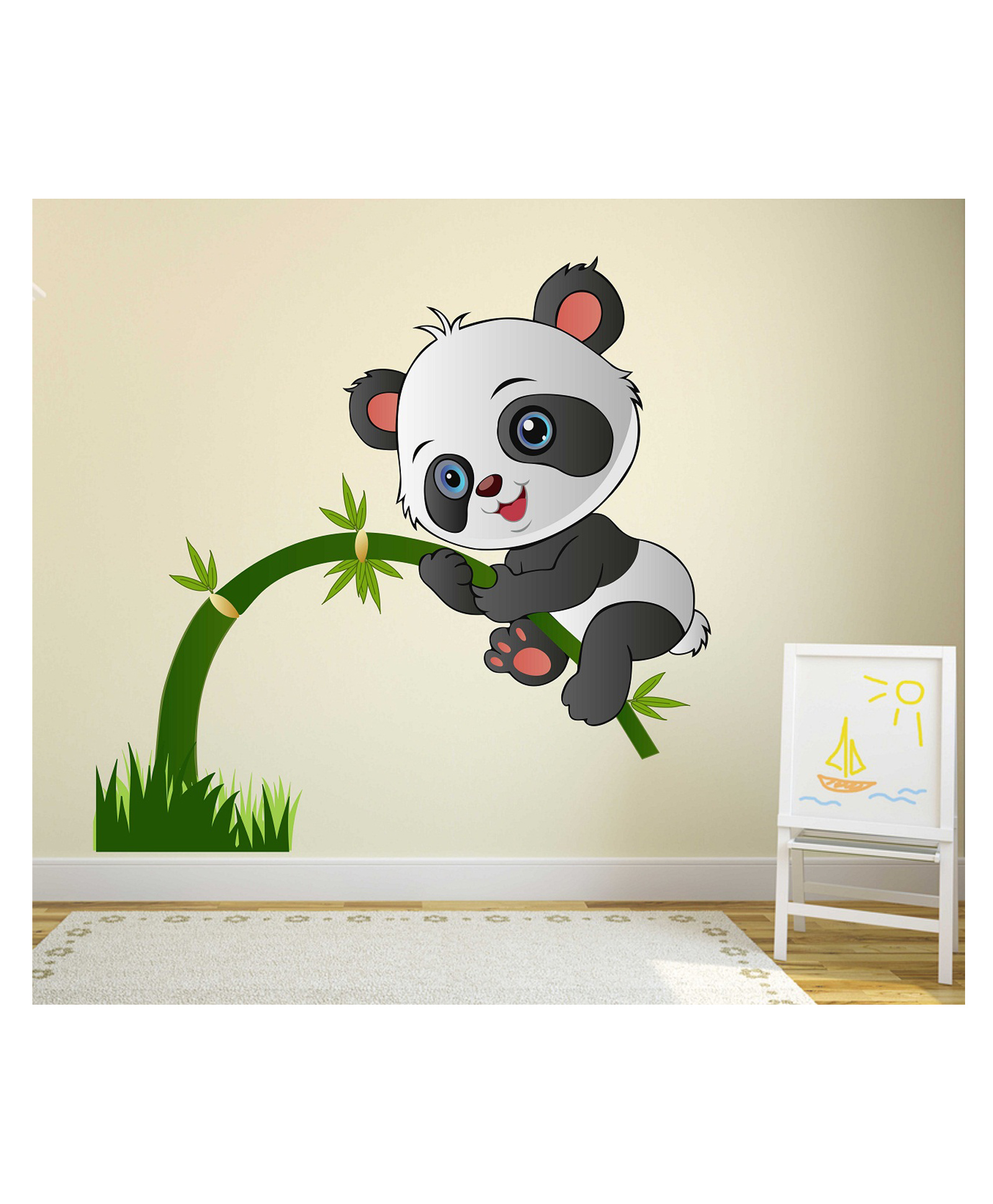 Wallstick Cute Panda wallstickers-picture-14