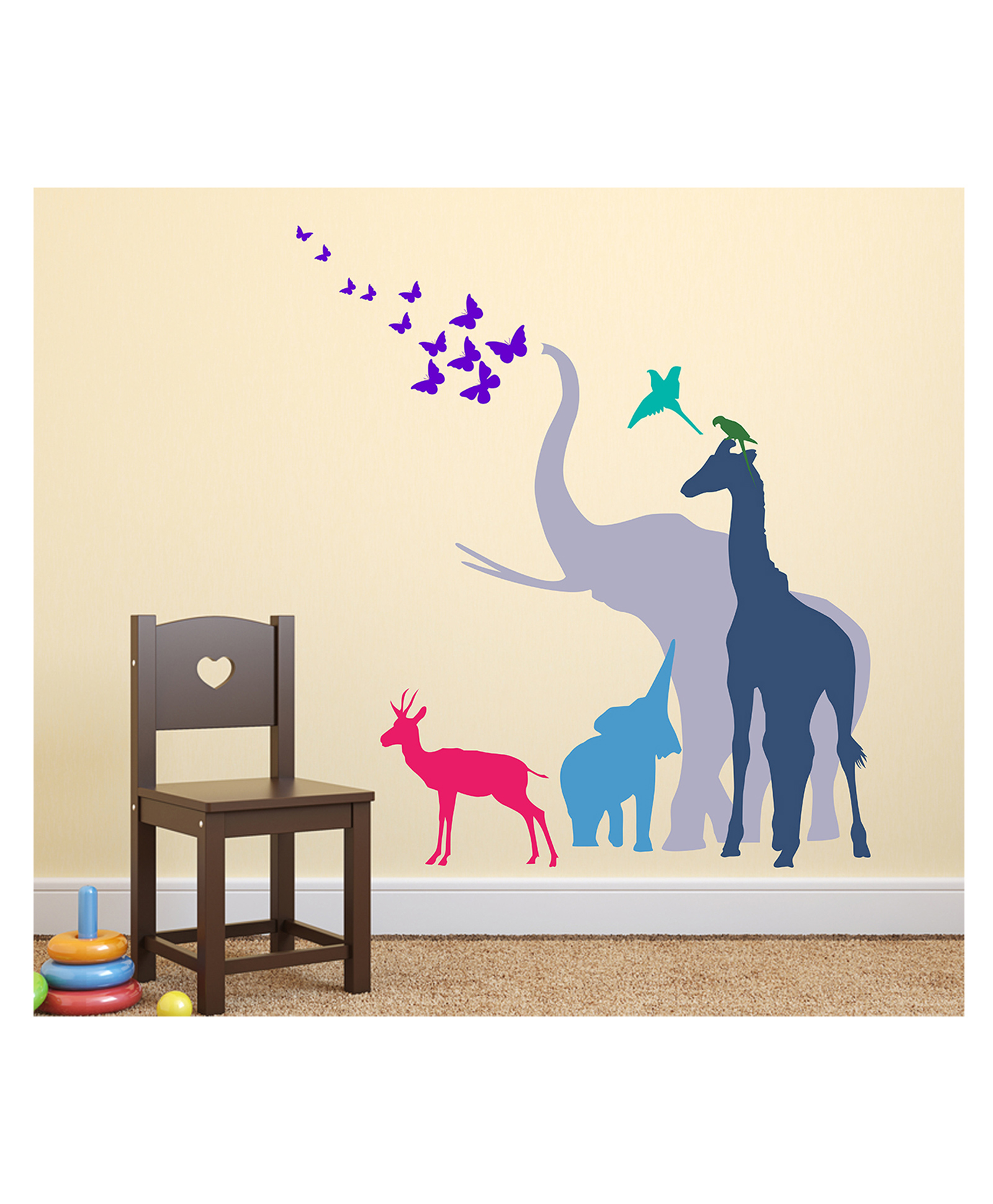 Wallstick Forest Animals Collection wallstickers-picture-14