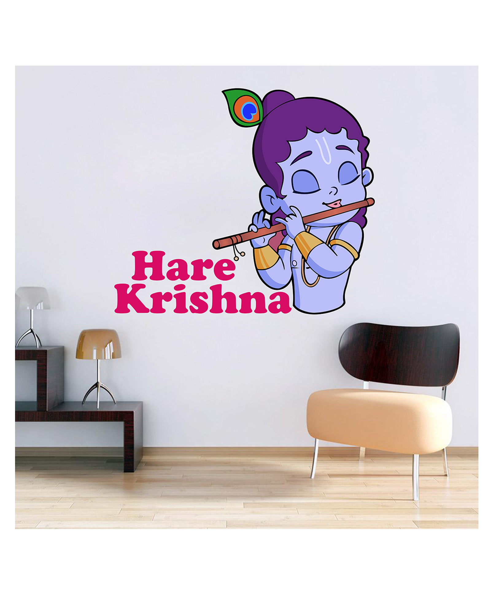 Wallstick Hare Krishna wallstickers-picture-20