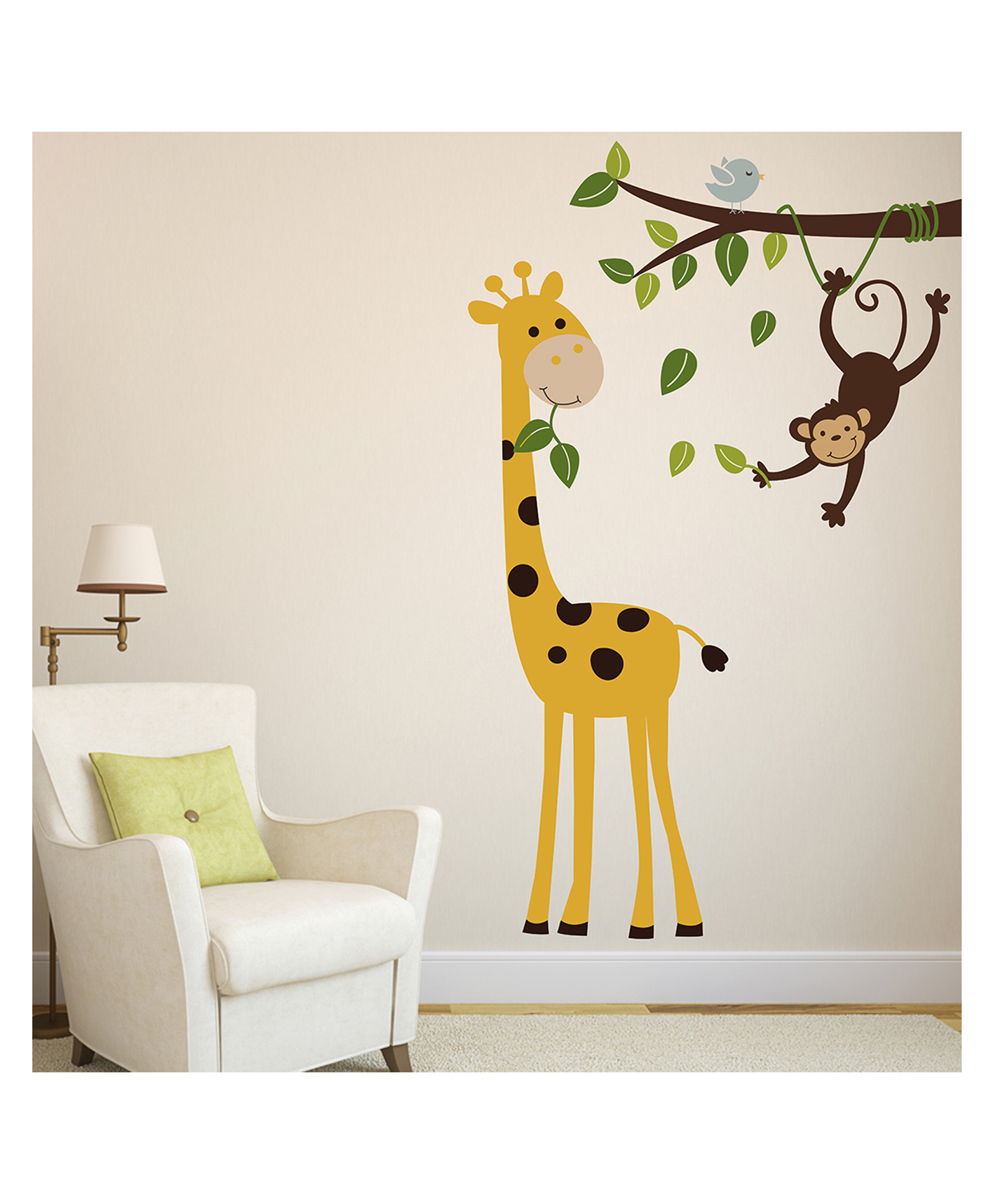 Wallstick Tree with animals wallstickers-picture-27