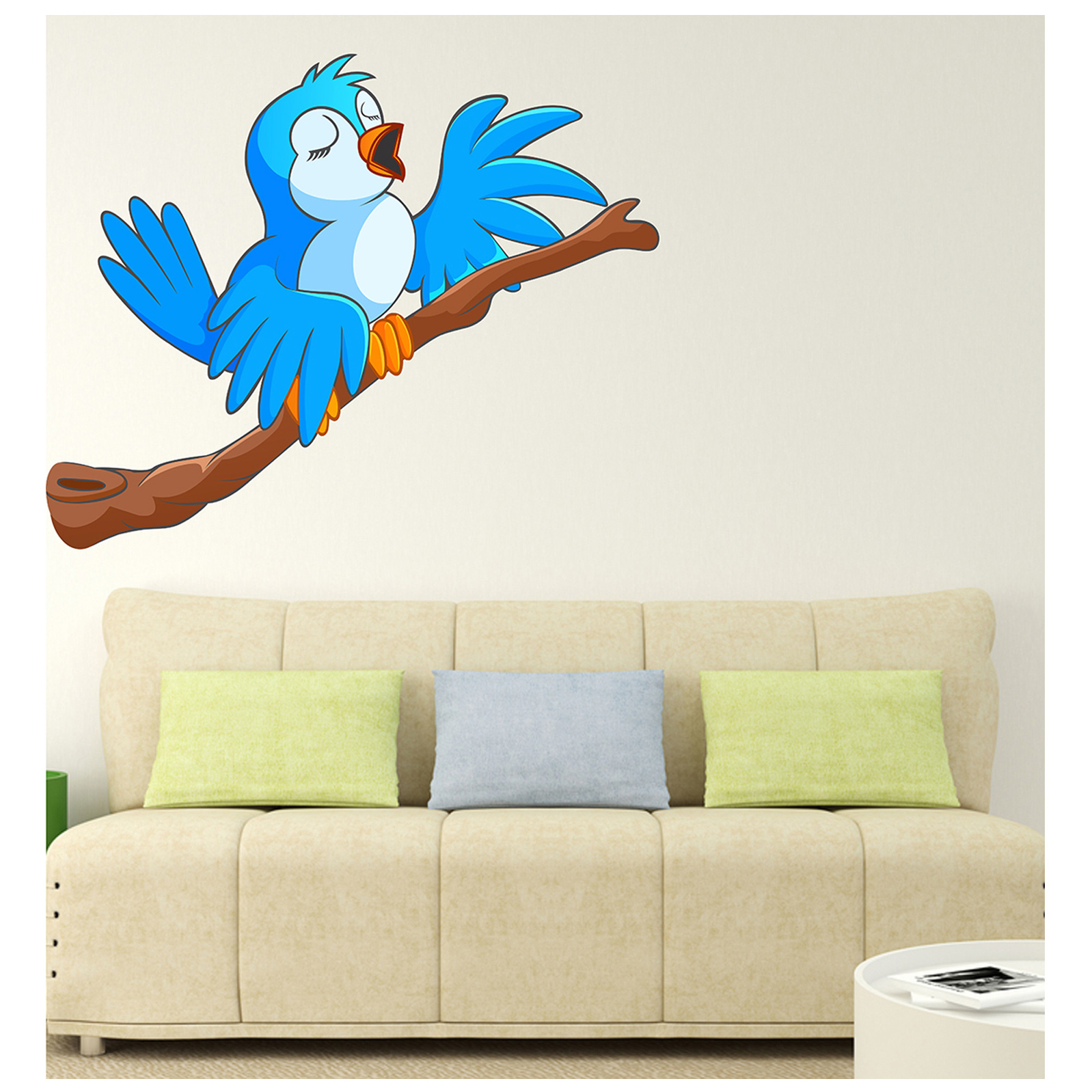 Wallstick Cute Bird Wallsticker-picture-24