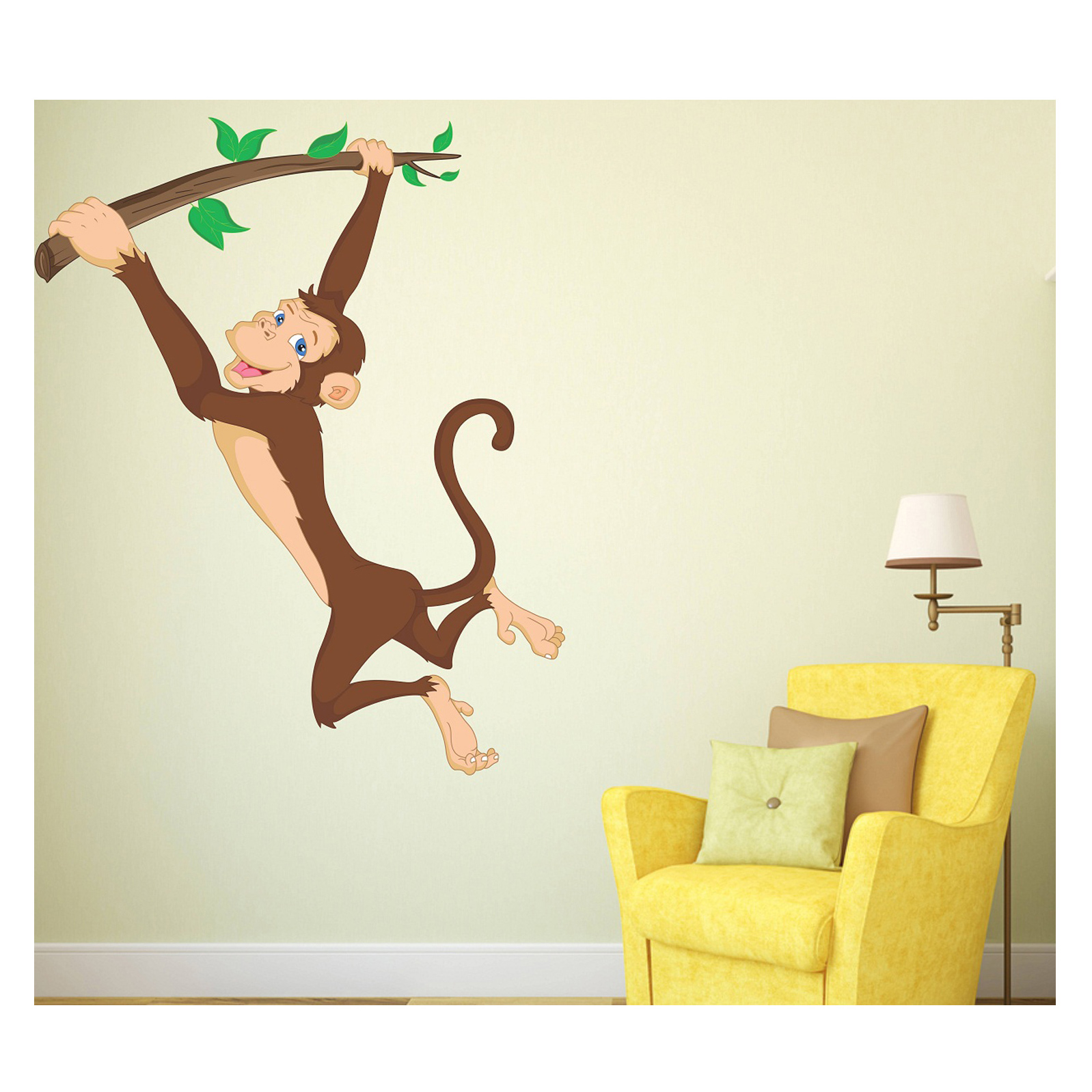 Wallstick Tree With Monkey Wallsticker-picture-15