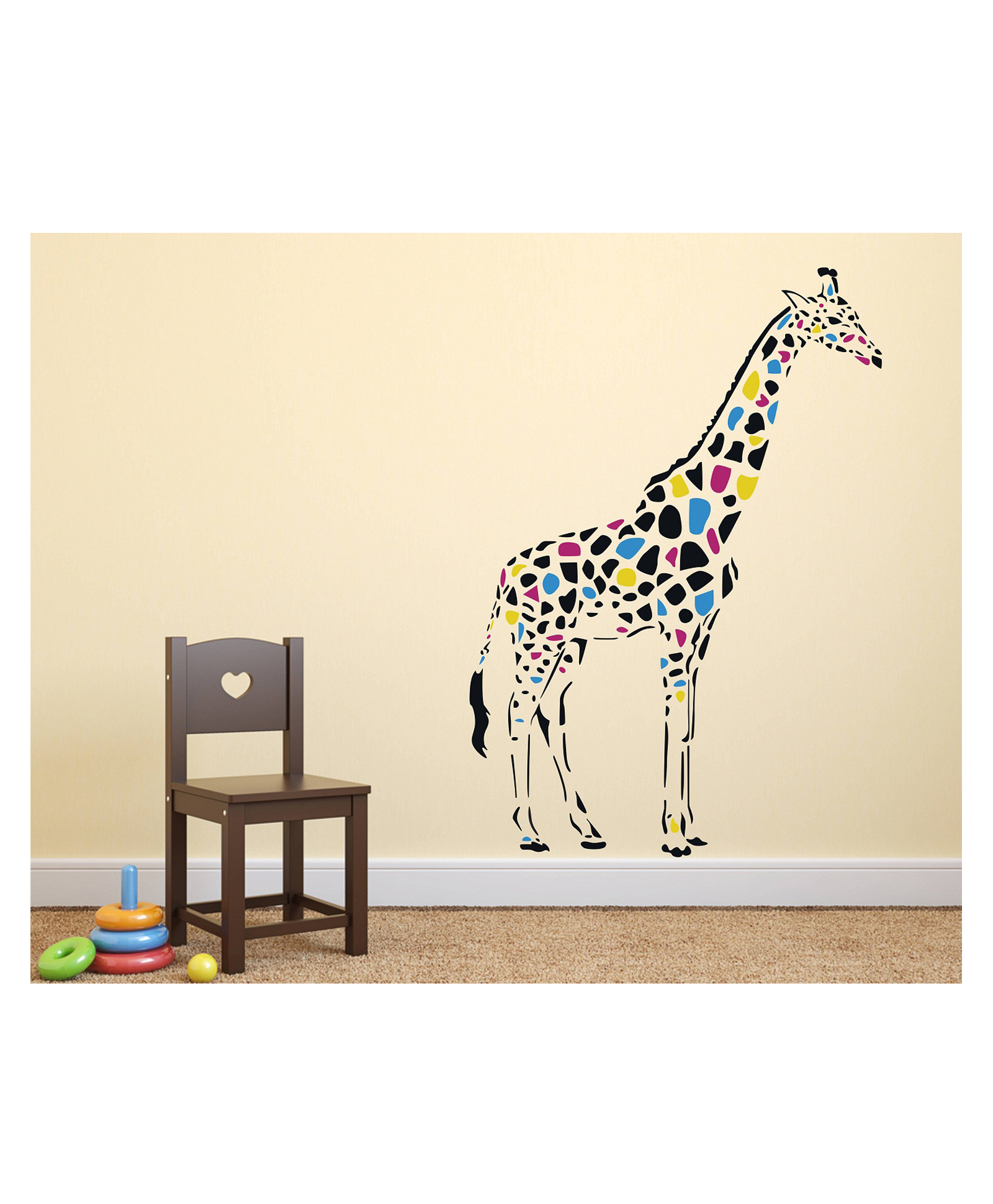 Wallstick Colourful Animal Wallsticker-image-18