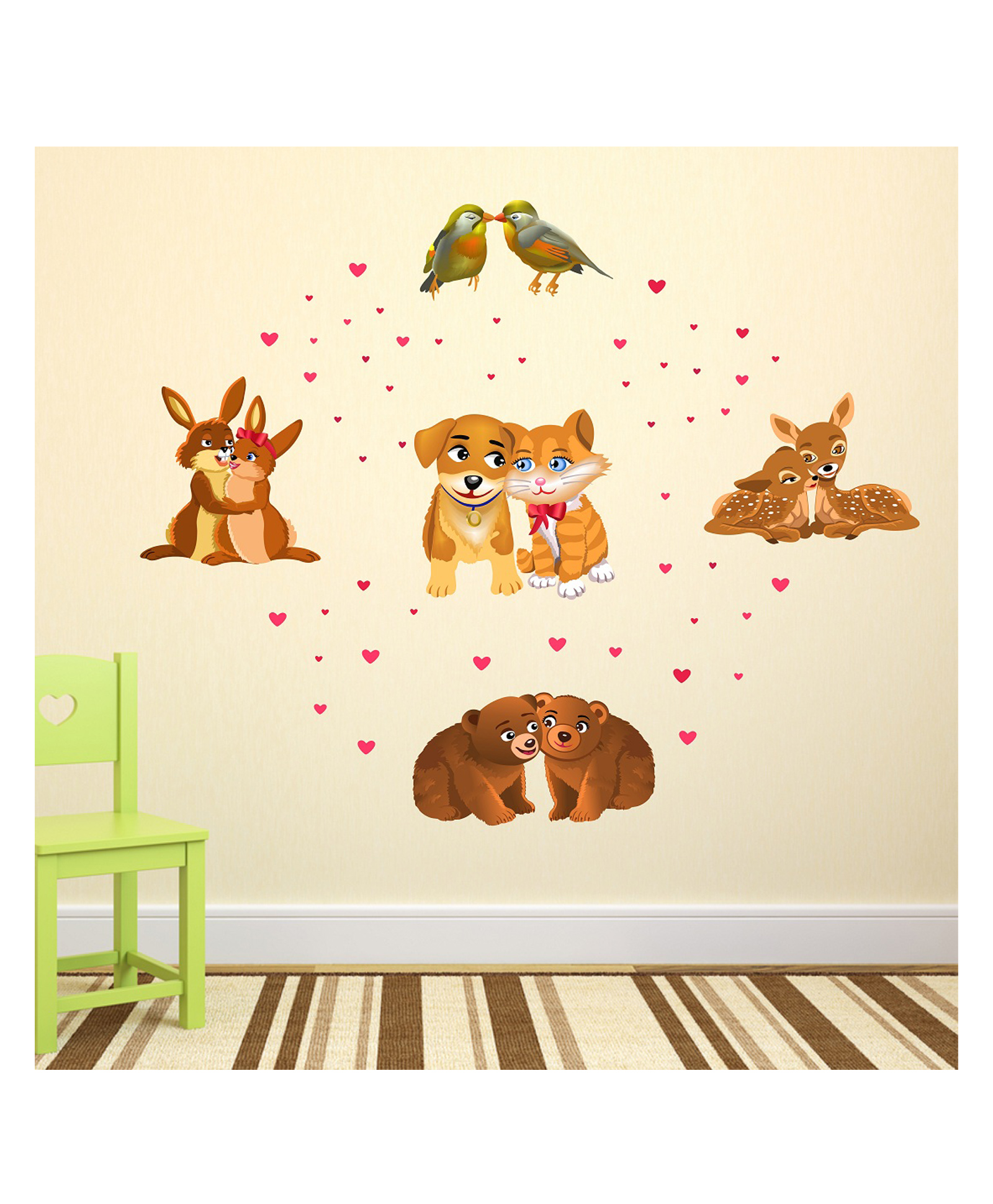Wallstick Love Animals Wallsticker-image-34