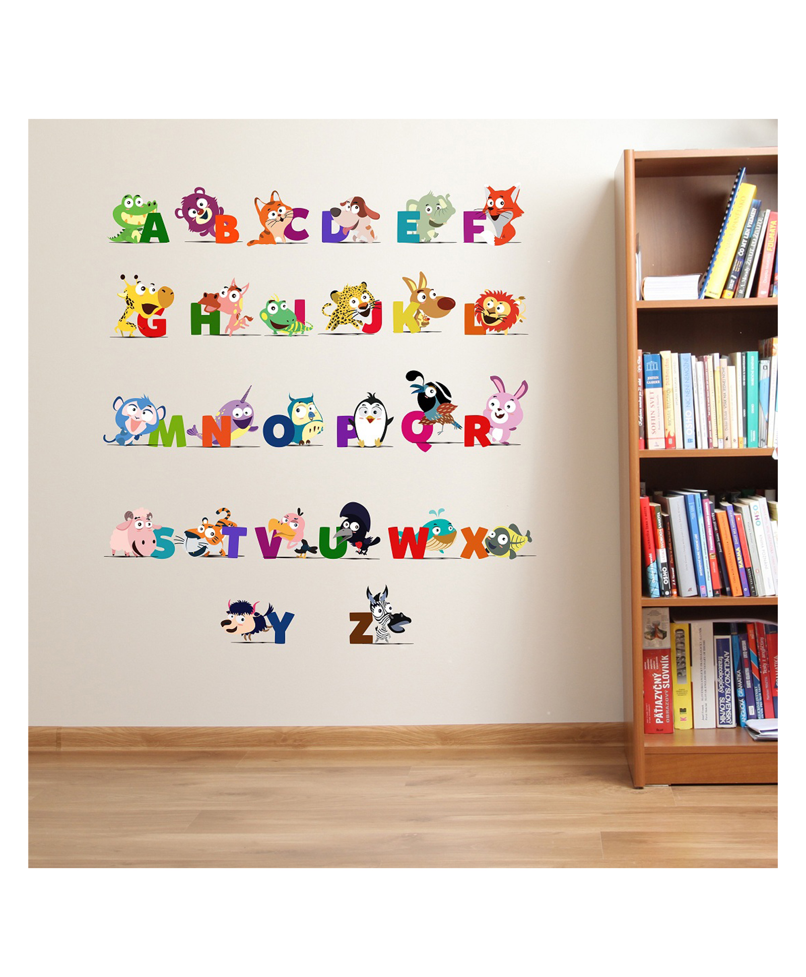 Wallstick Animals With Alphabets Wallsticker-picture-13