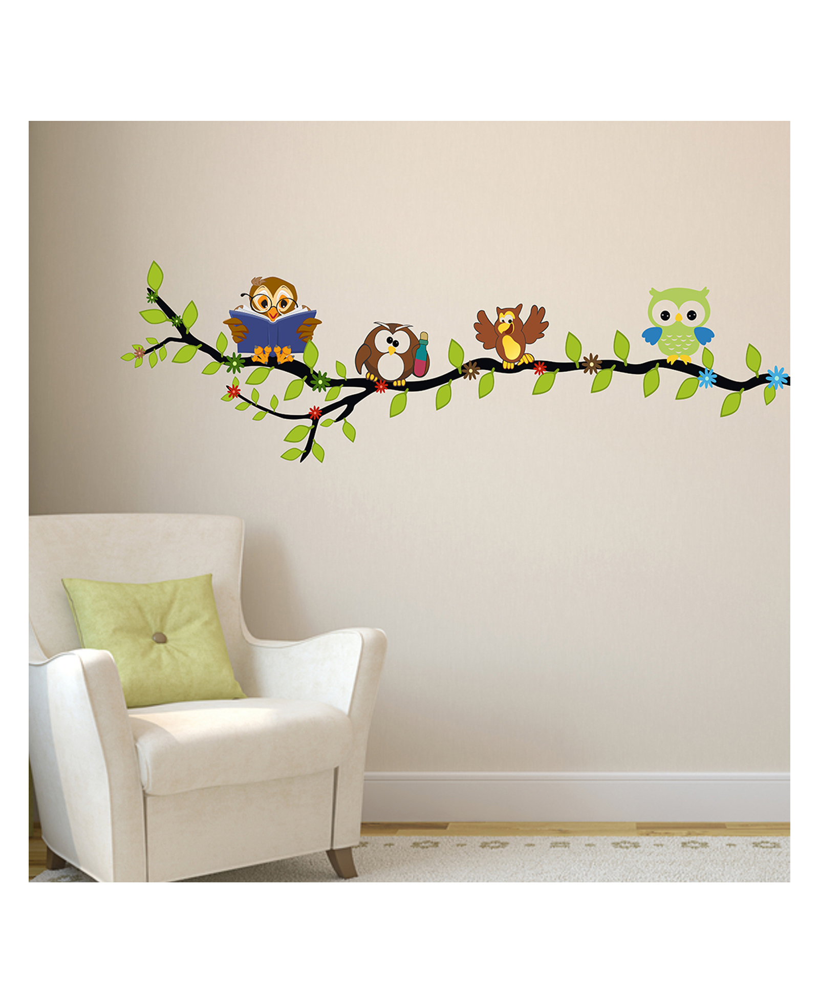Wallstick Tree With Owl Collection Wallsticker-picture-14