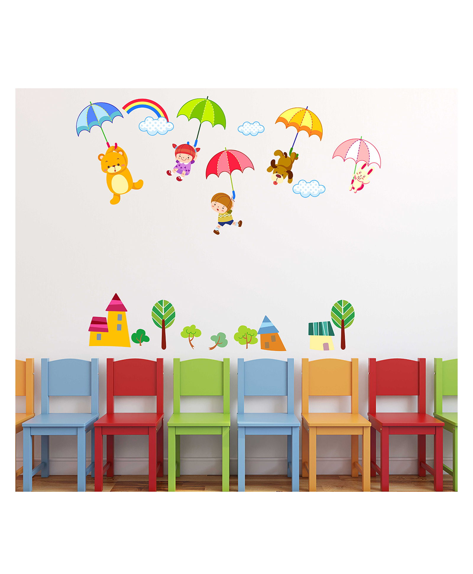 Wallstick Playing Kids Wallsticker-picture-23