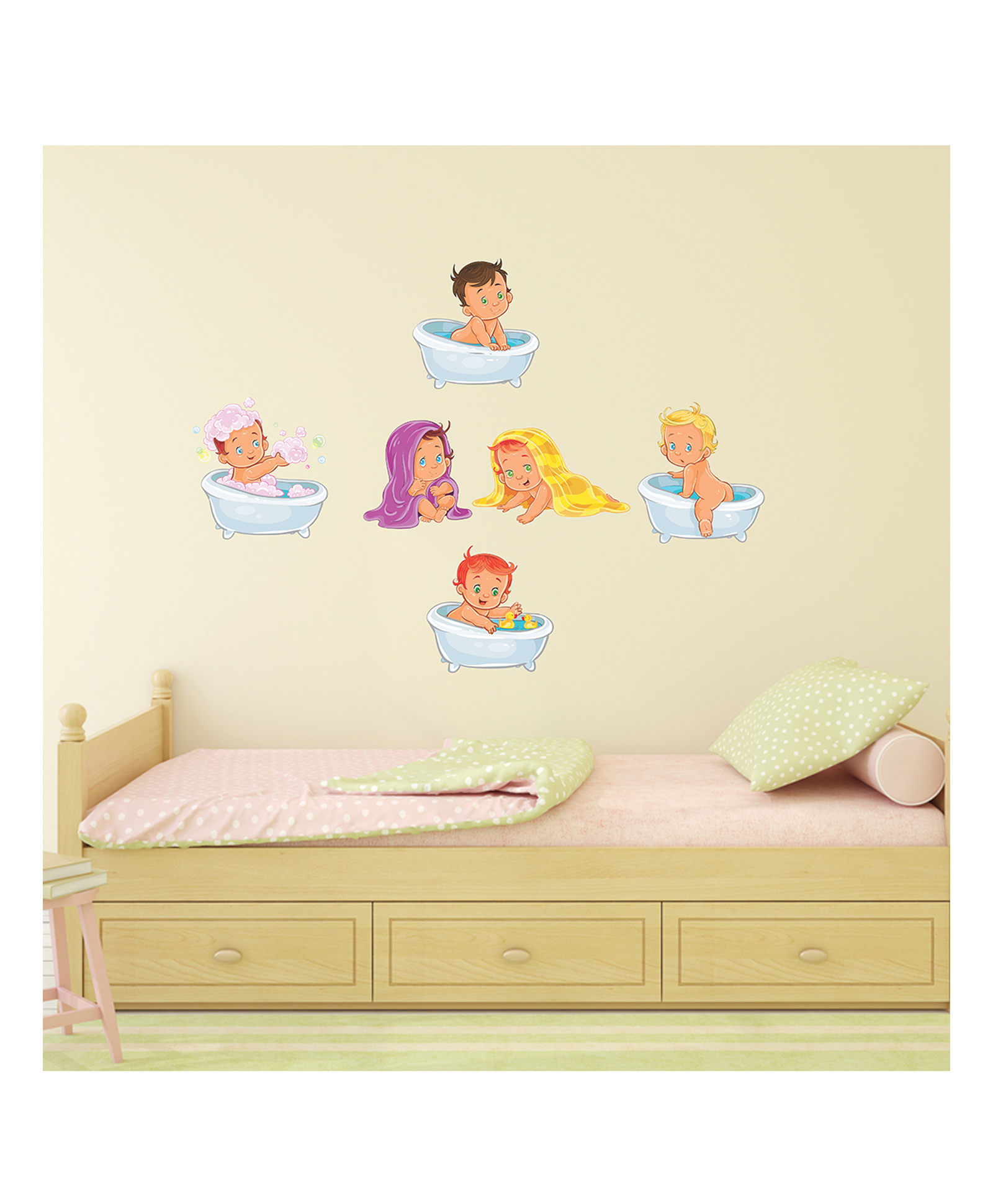 Wallstick Cute Baby Collections wall sticker Vinyl-picture-17