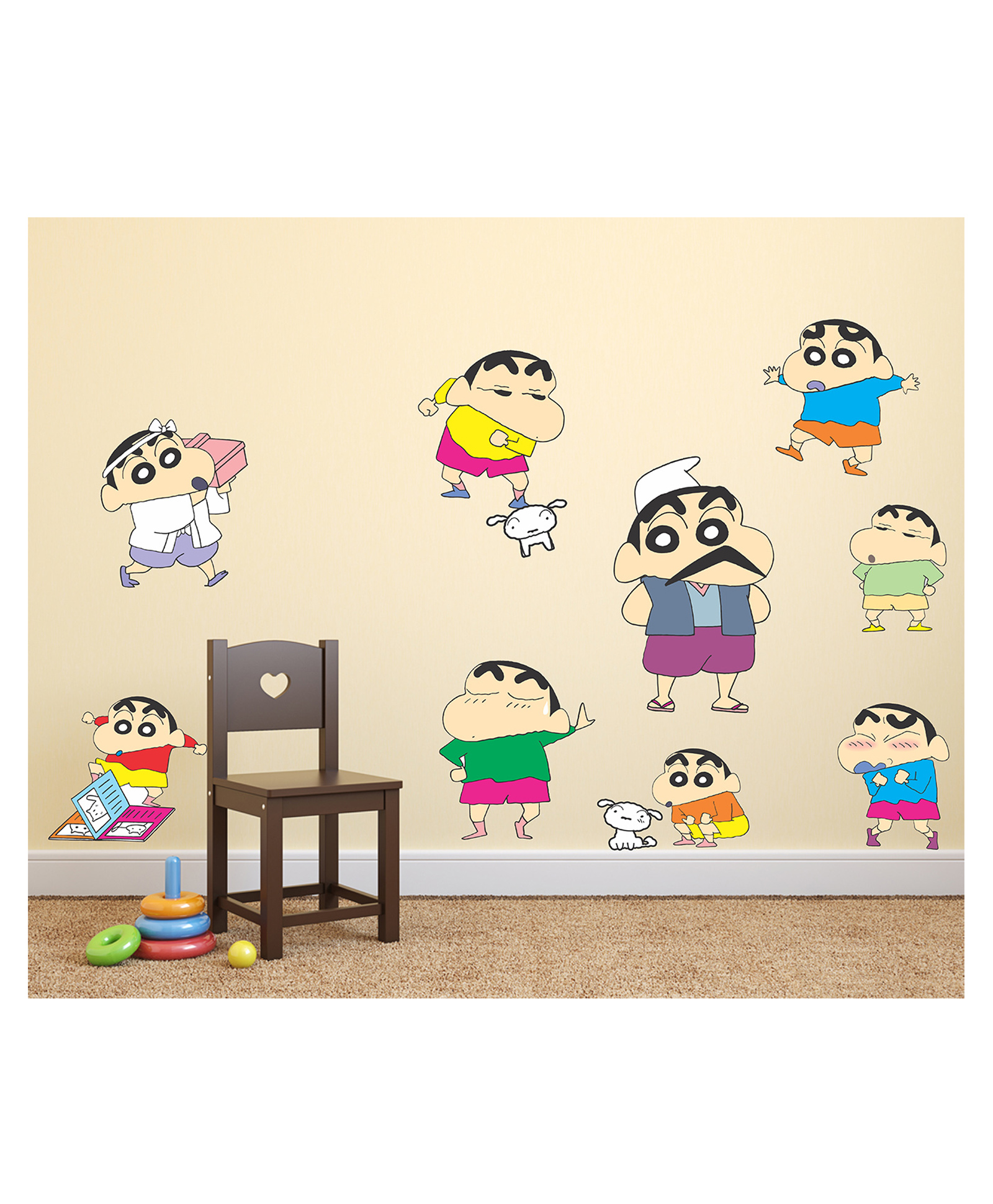 Wallstick Cute Shin Chan wallsticker Vinyl-picture-15