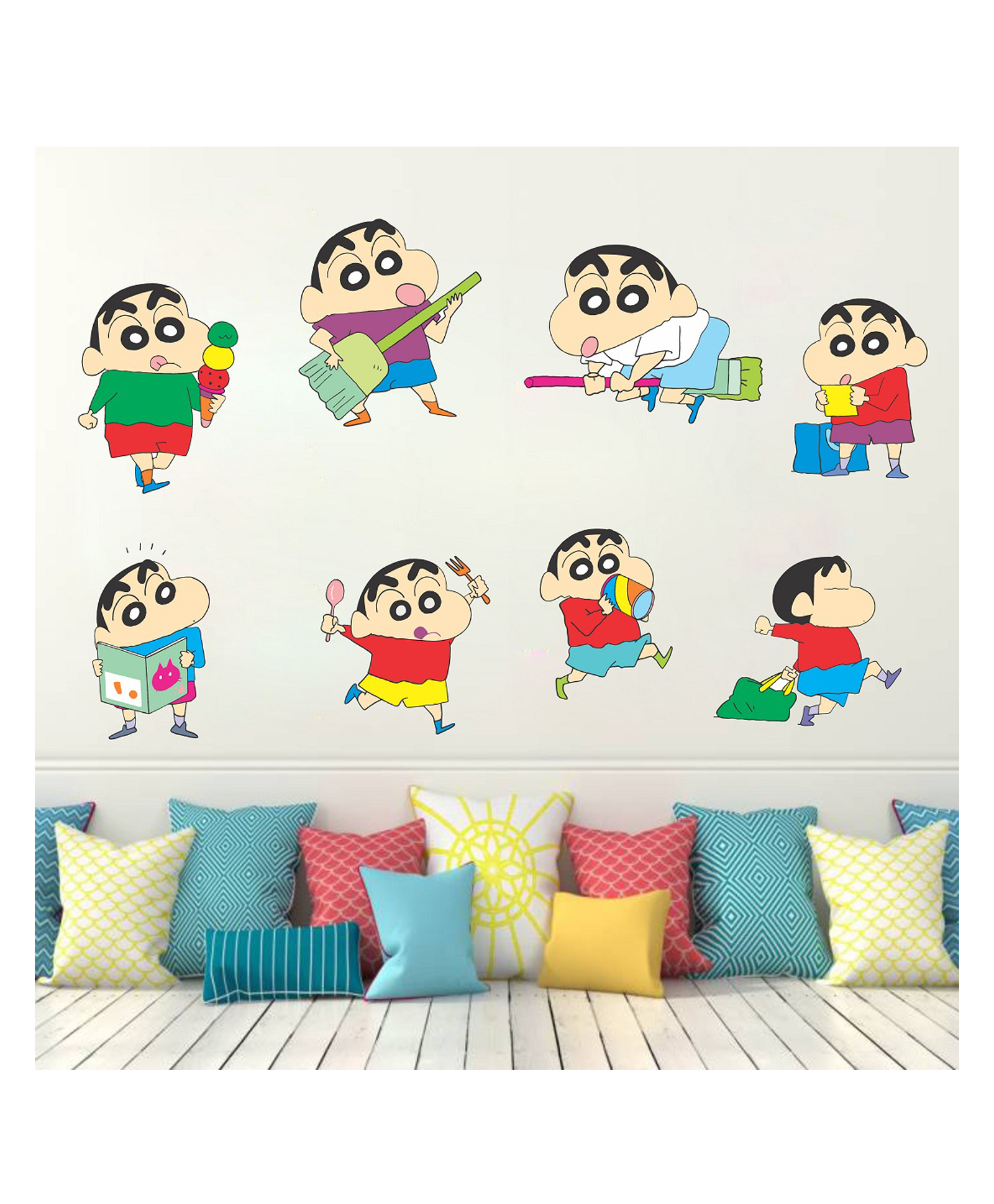 Wallstick Shin Chan wallsticker Vinyl-image-47