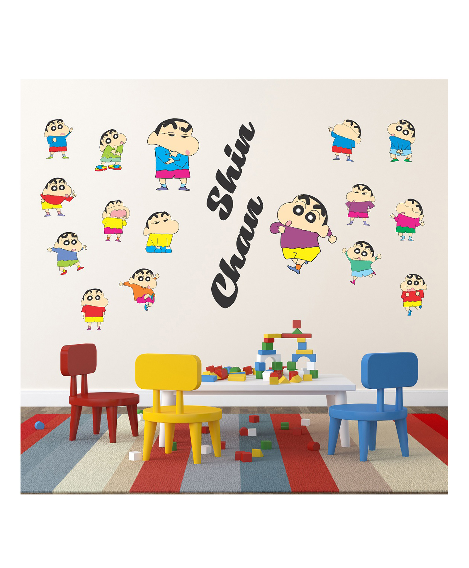 Wallstick Shin Chan wallsticker Vinyl-image-46
