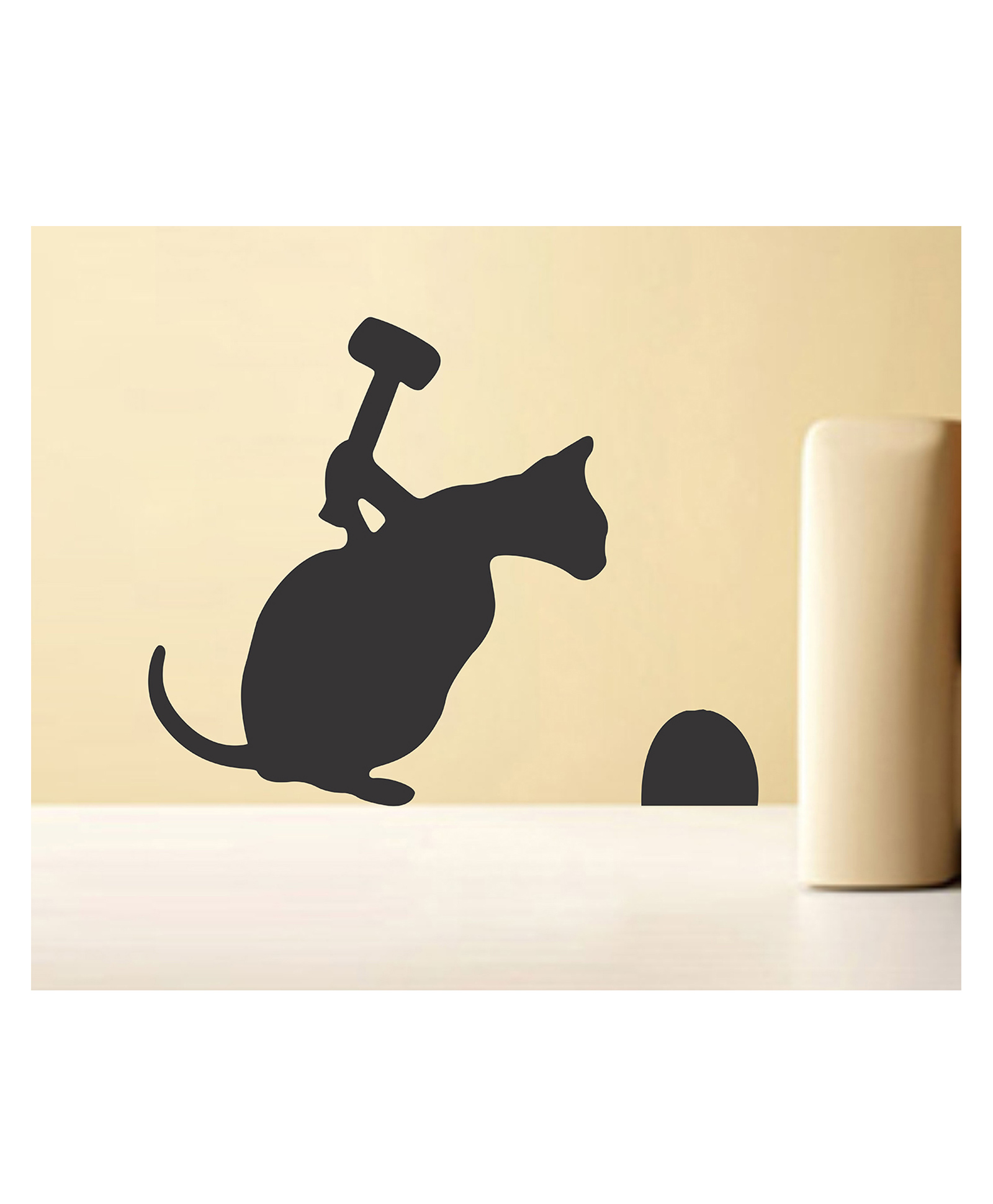 Wallstick Funny cat wallstickers Vinyl-image-45