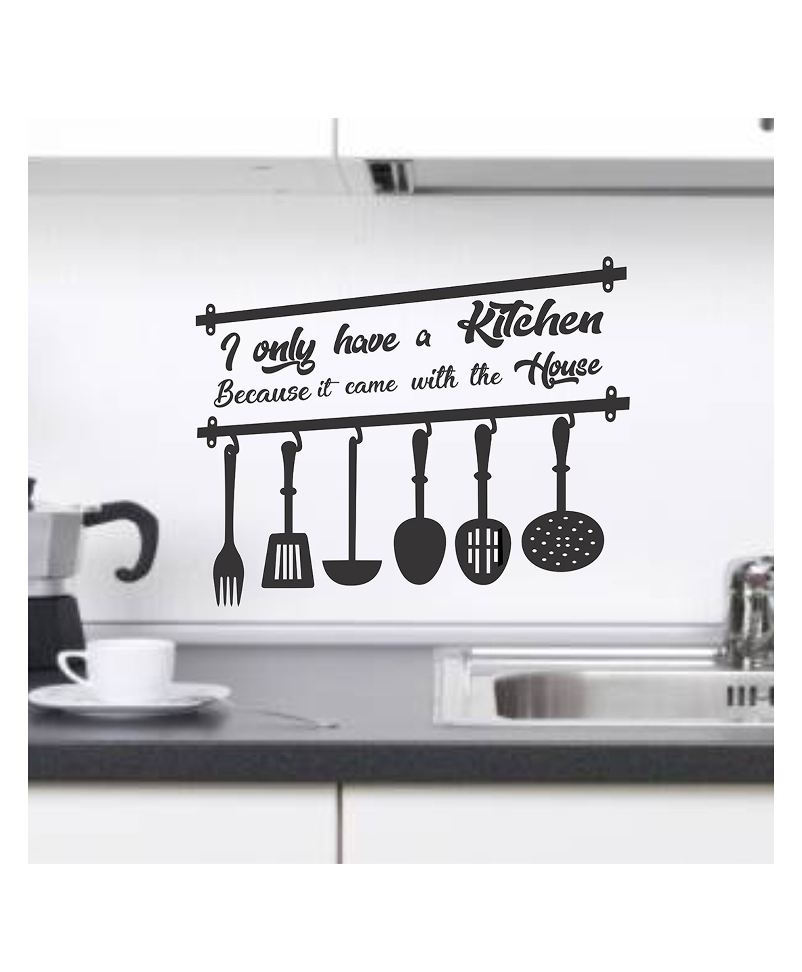 Wallstick Kitchen Tools wallstickers Vinyl-image-2