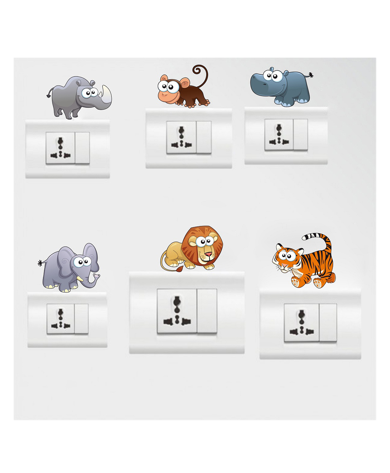 Wallstick Wild Animals wallstickers Vinyl-image-30