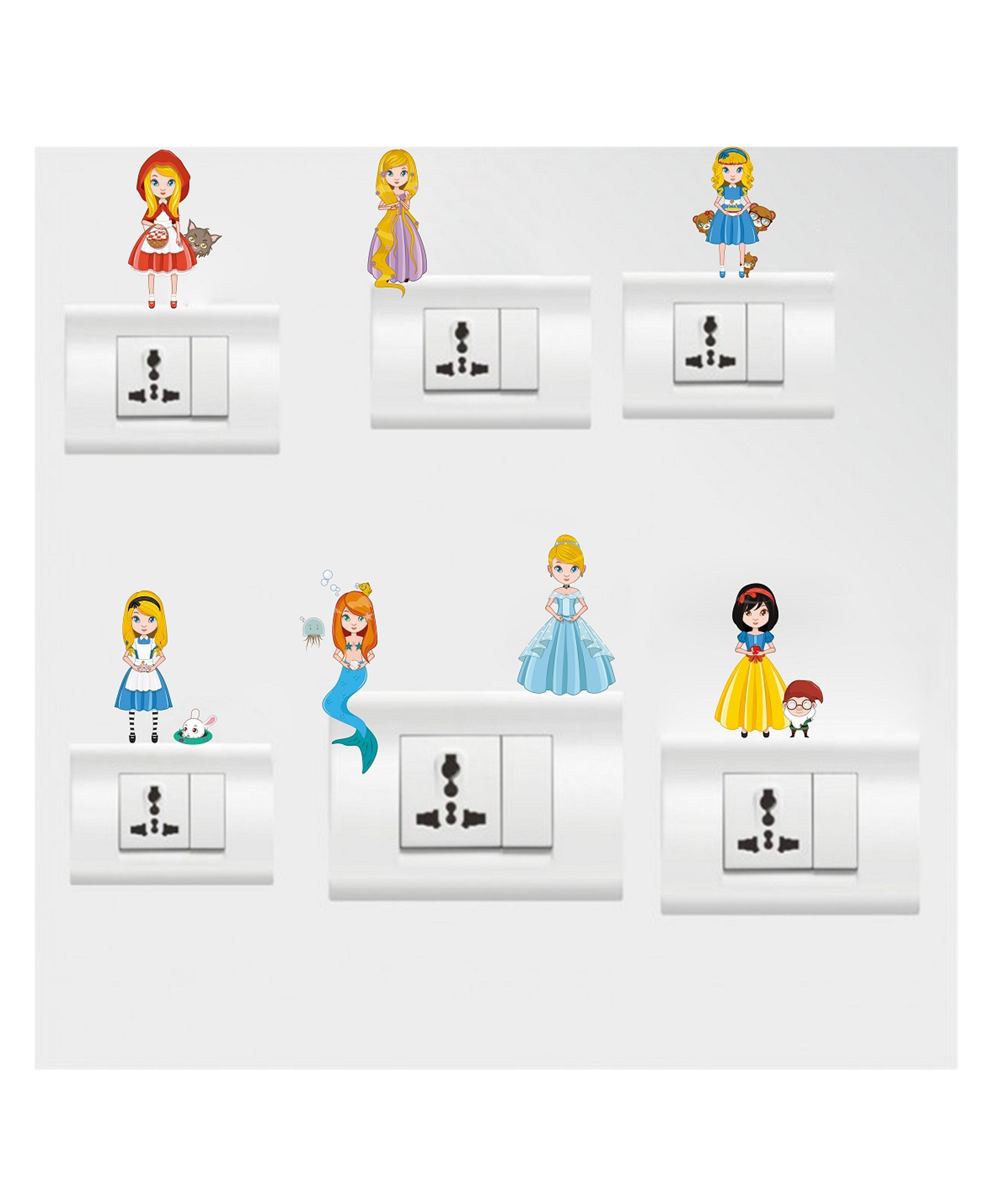 Wallstick Little Princesses wallstickers-image-27