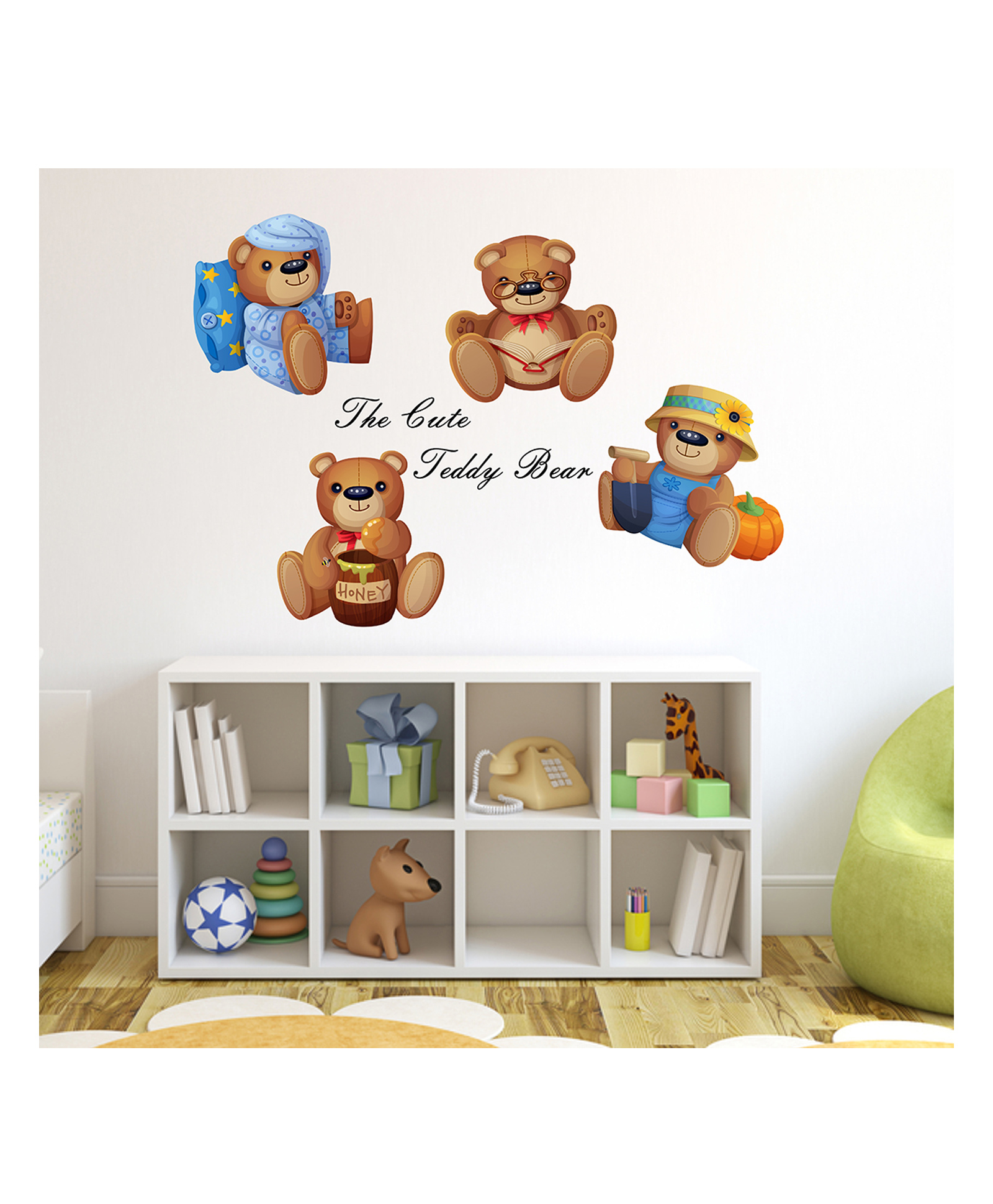 Wallstick Teddy Bear Collection wallstickers Vinyl-image-21
