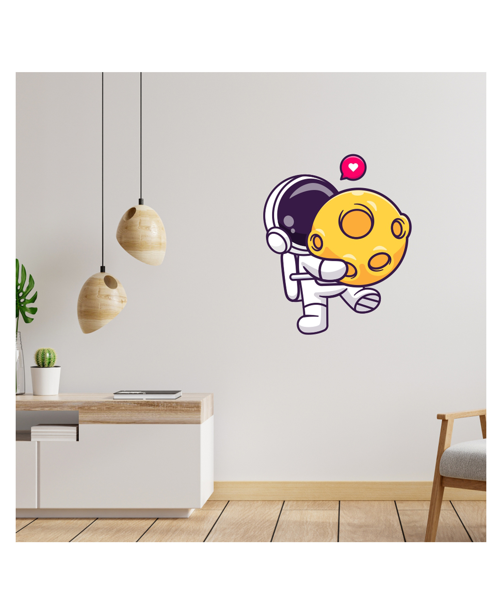 Wallstick Astronaut Decorative Wallstickers-image-40