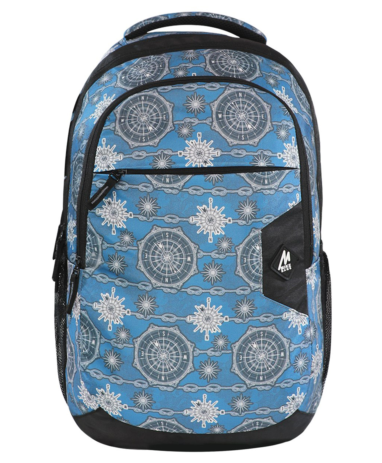 Mike Splendid Laptop Backpack Teal Blue - Height 18 Inches-image-17