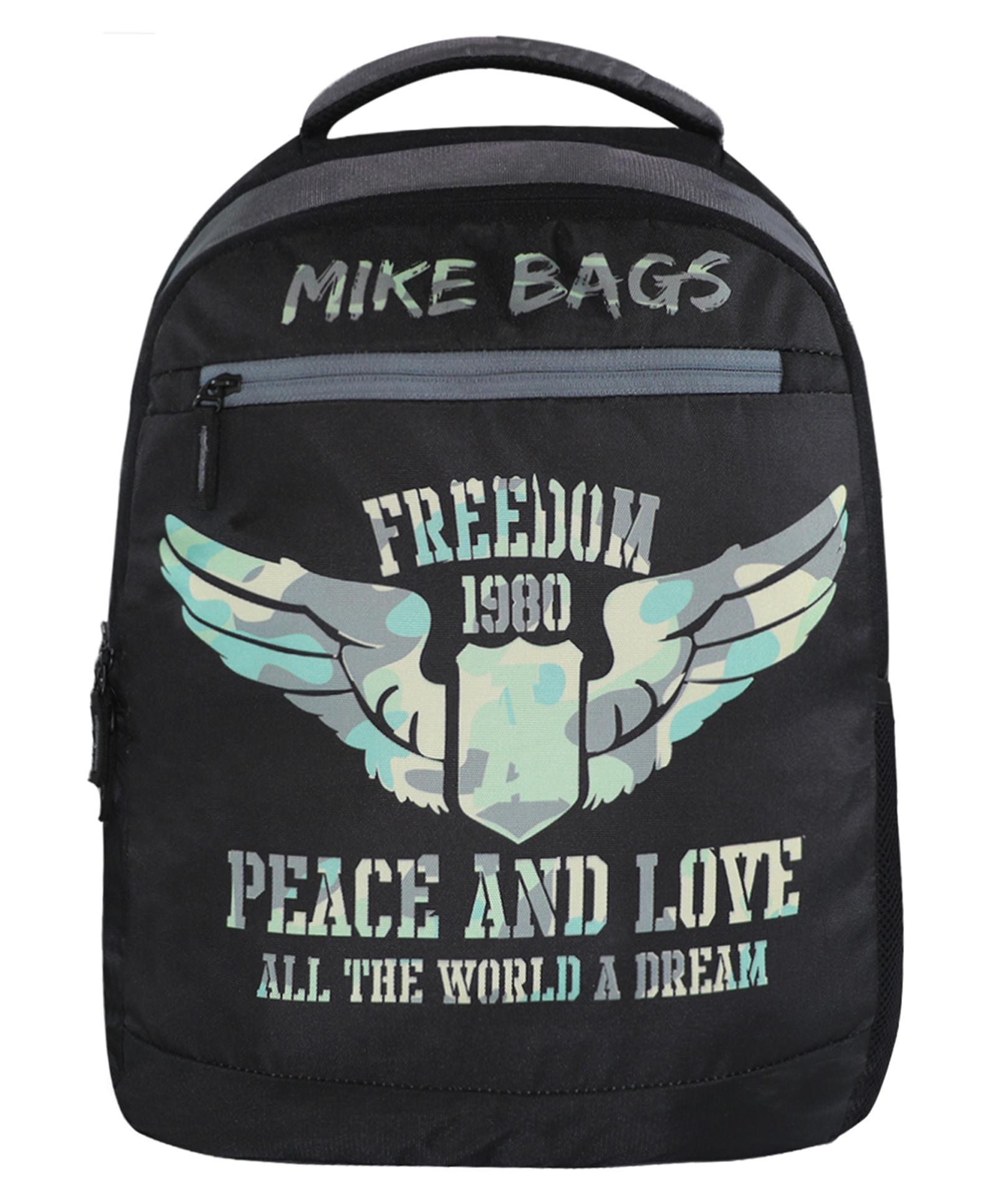 Mike Slate Backpack Black -  Height - 17 Inches-image-8