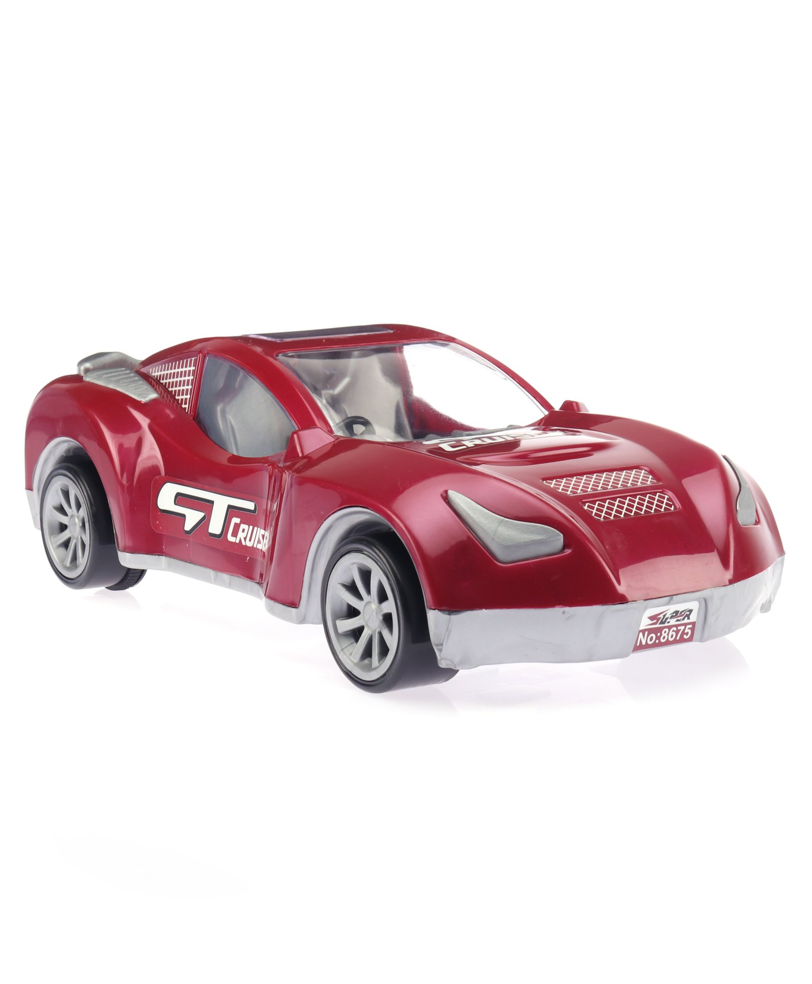 United Agencies Friction Powered  Gt Cruiser Toy - Red-image-24