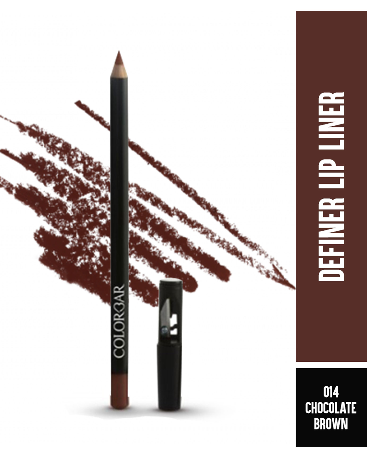 Colorbar Lip Definer Liner Pencil Chocolate Brown 014 - 1.45 g-picture-18