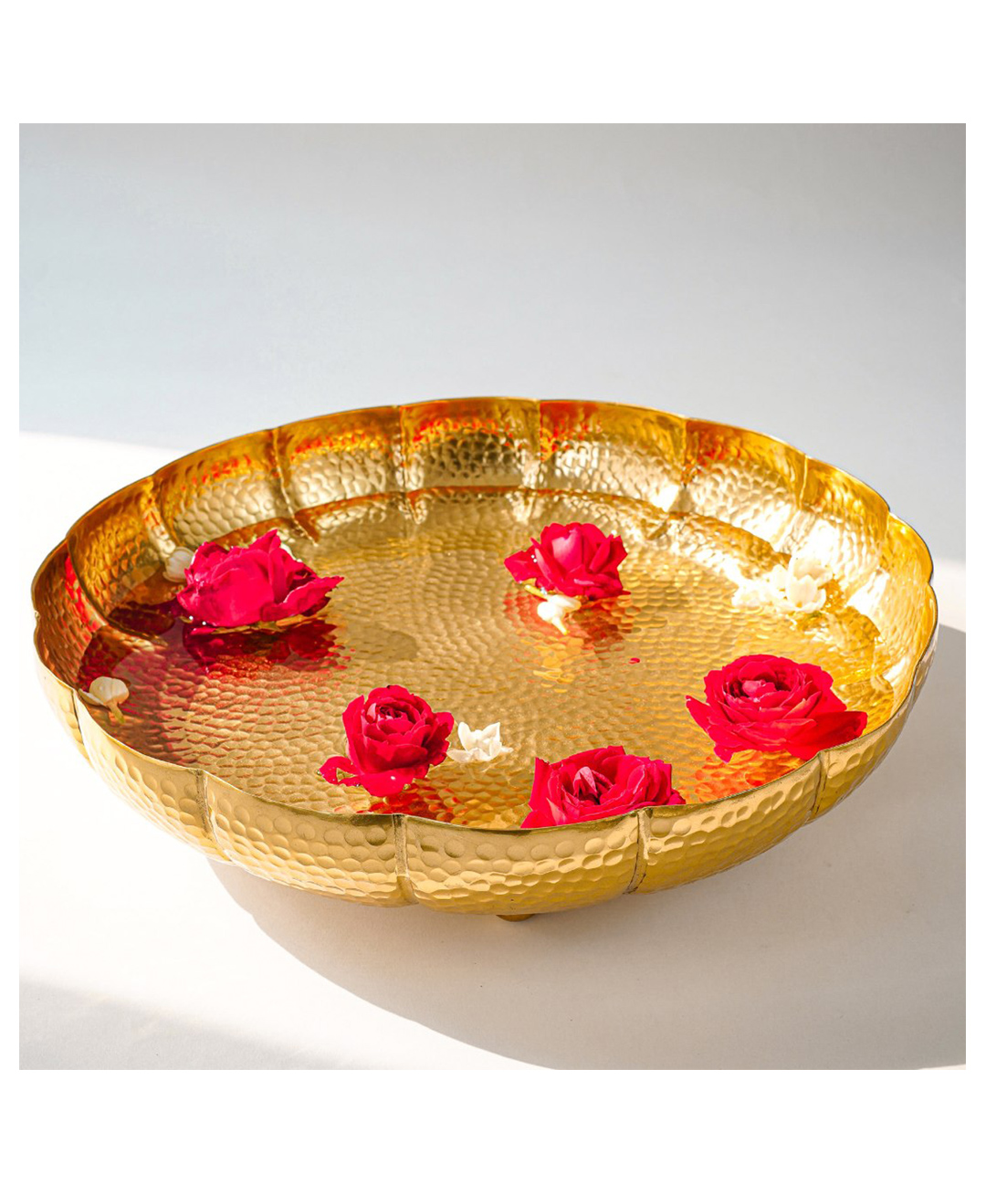 Behoma Mogra Urli, Gold, Large 1 PC-image-5