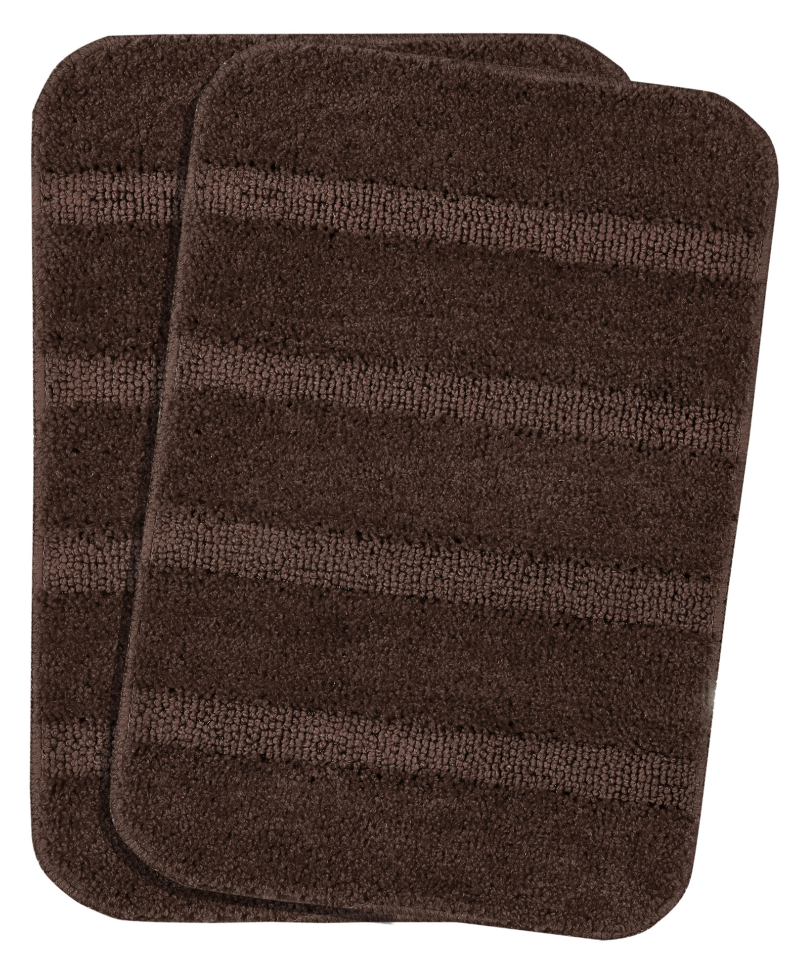 Saral Home Brown Soft Microfiber Anti Slip Set of 2 Bathmat(35X50 Cm), Large Rectangle-picture-15