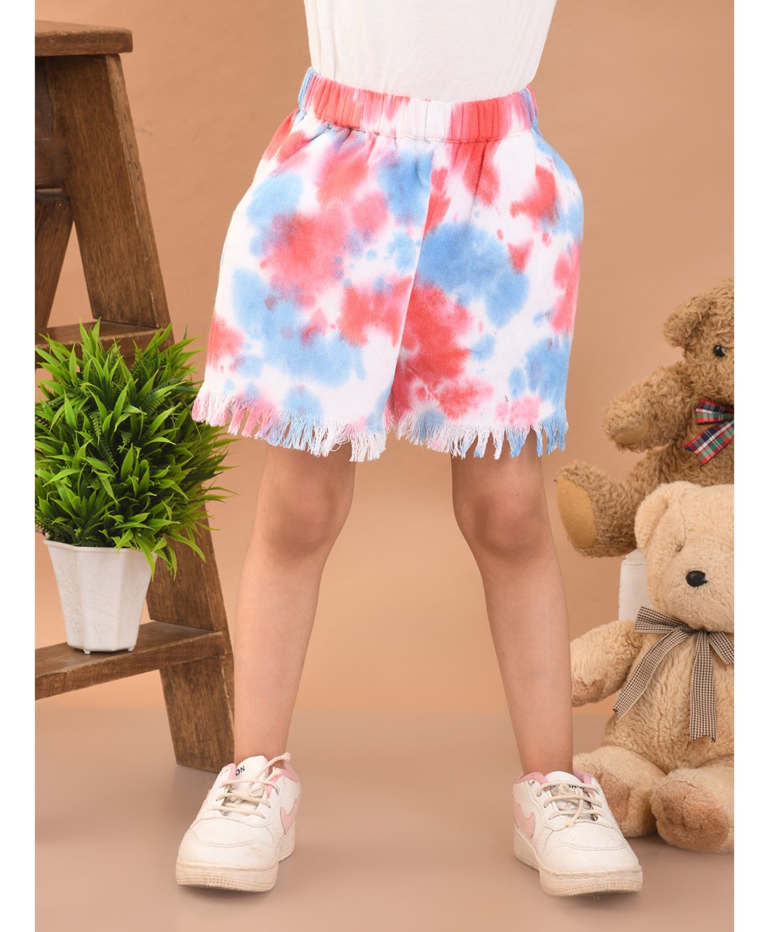 Superminis Tie Dye Shorts - Pink-picture-22