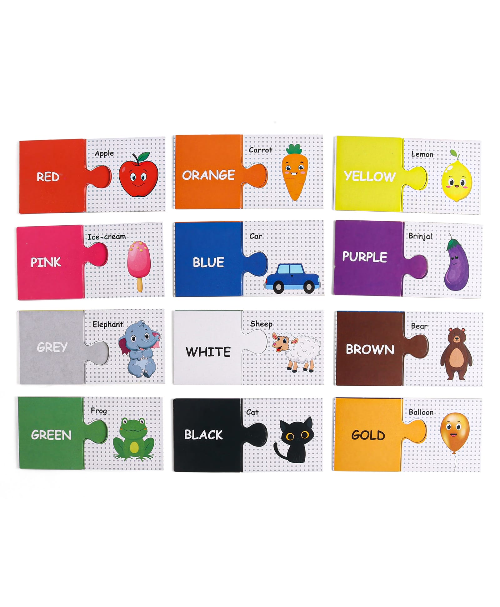 Play Nation Match the Colours Learning Pack Jigsaw Puzzle - 24 Pieces-picture-1