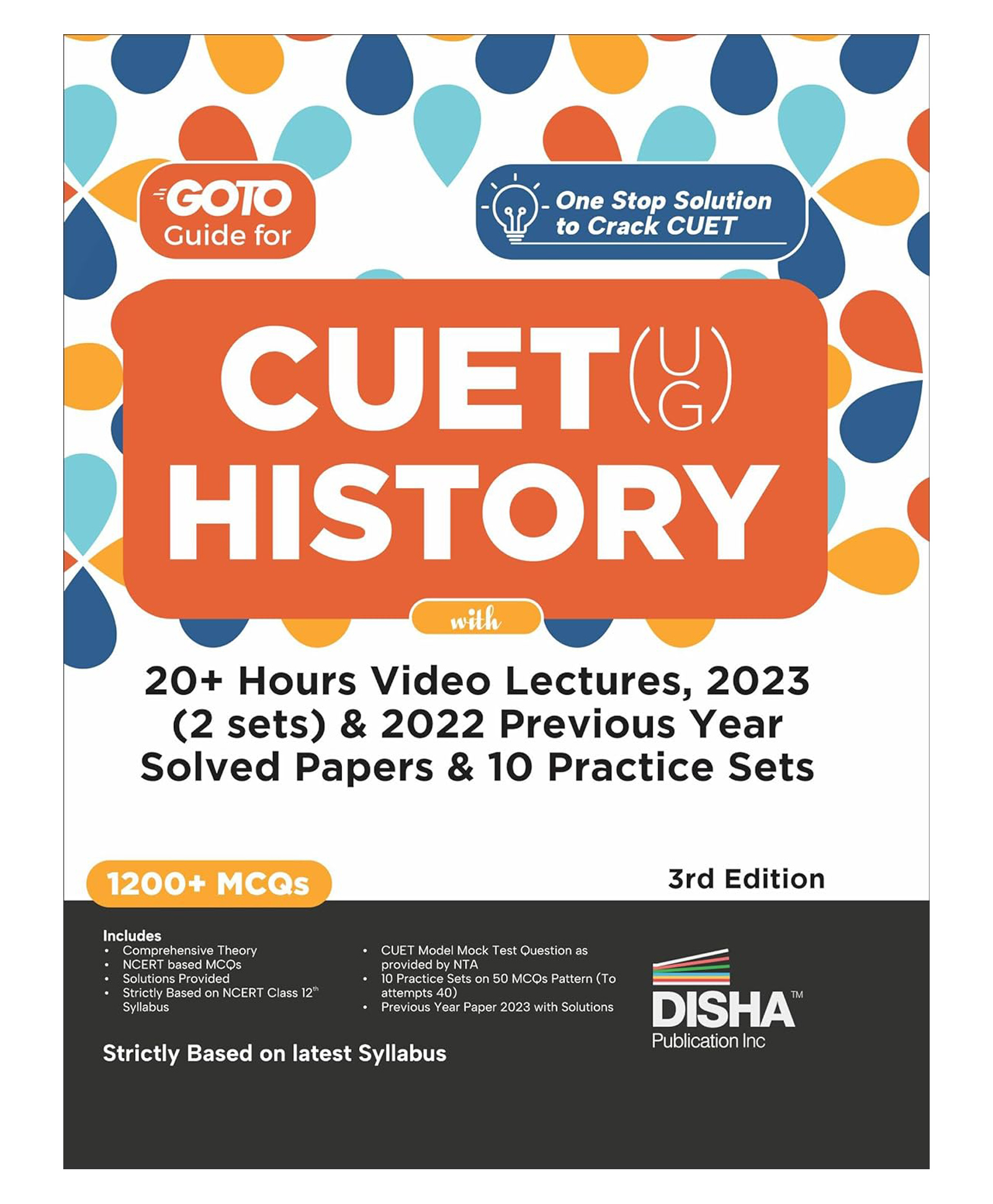 Go To Guide for CUET (UG) History with 20+ Hours Video Lectures, 2023 (2 sets) & 2022 Previous Year Solved Papers & 10 Practice Sets 3rd Edition | NCERT Coverage with PYQs & Practice Question Bank Disha Experts-image-35