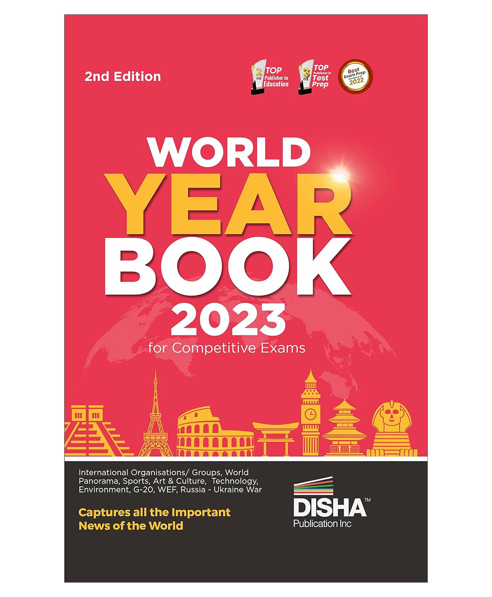 World Year Book 2023 for Competitive Exams 2nd Edition - General Knowledge/ Awareness/ Studies & Current Affairs | UPSC, State PSC, CUET, SSC, Bank PO/ Clerk, MBA, RRB, NDA, CDS, CAPF, CRPF [Paperback] Disha Experts-image-11