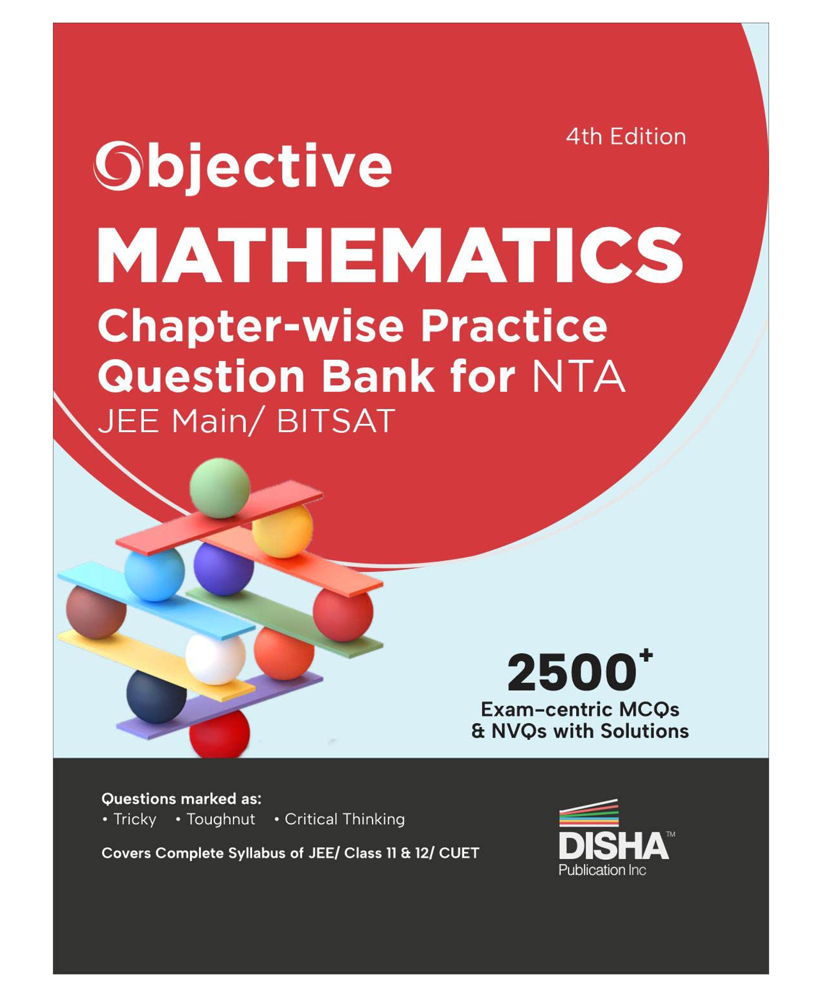 Objective Mathematics Chapter-wise Practice Question Bank for NTA JEE Main/ BITSAT 4th Edition | MCQs & NVQs based on Main Previous Year Questions PYQs | Useful for CBSE 11/ 12 & CUET [Paperback] Disha Experts-image-33