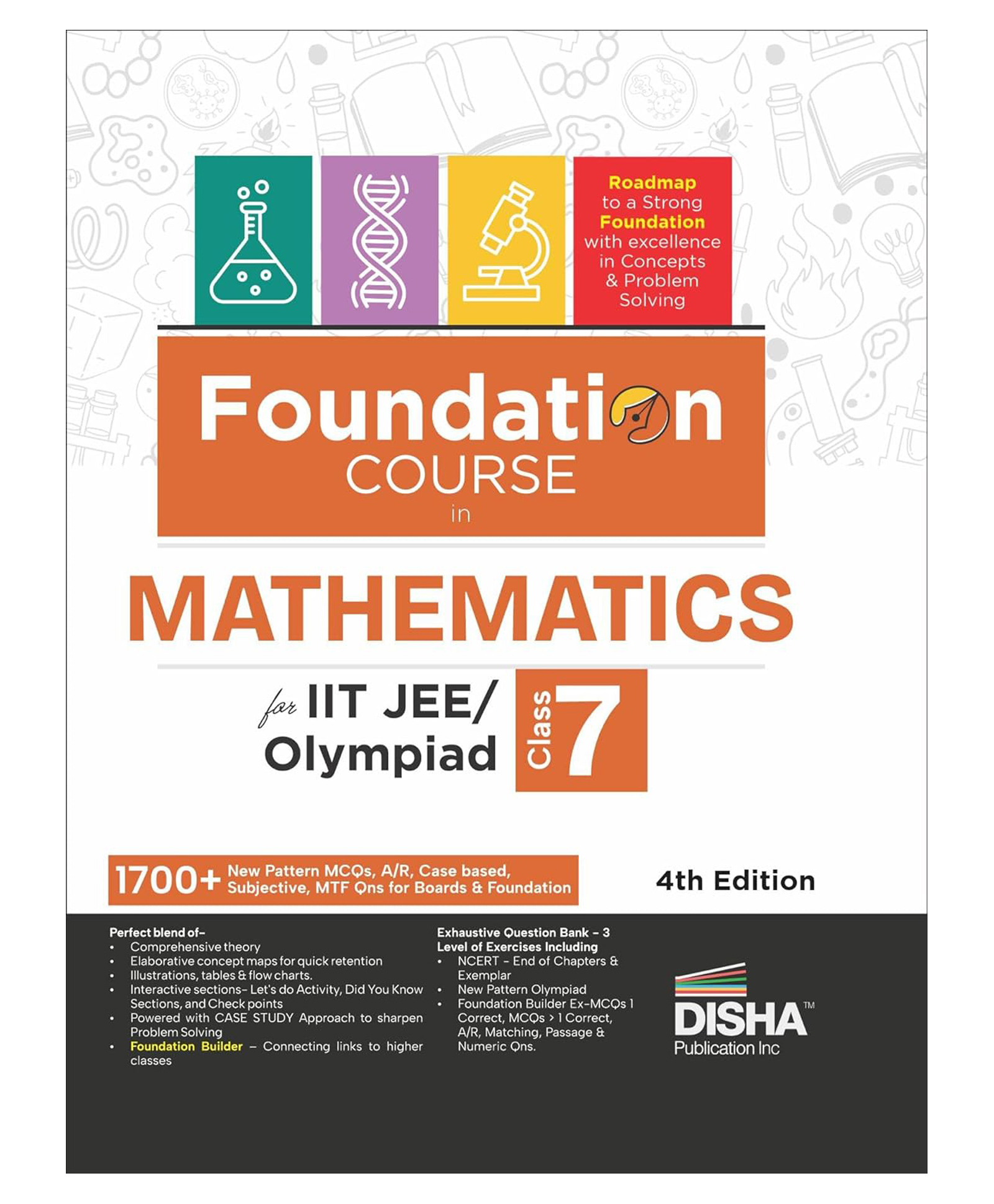 Foundation Course in Mathematics Class 7 for IIT-JEE/ Olympiad - 4th Edition Disha Experts - English-image-5