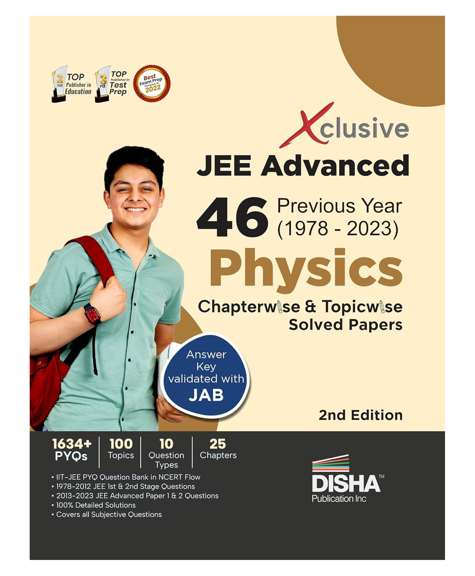 Xclusive JEE Advanced 46 Previous Year (1978 - 2023) PHYSICS Chapterwise & Topicwise Solved Papers 2nd Edition | IIT-JEE PYQ Question Bank in NCERT Flow with 100% Detailed Solutions for JEE 2024 [Paperback] Disha Experts - English-image-40