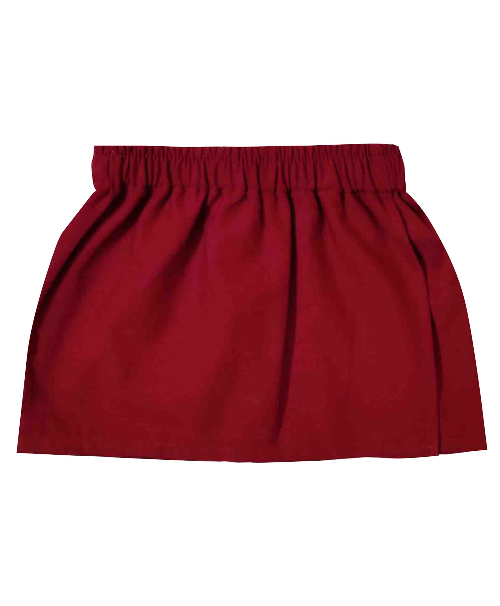 Snowflakes Cotton Solid Skorts  - Maroon-picture-20