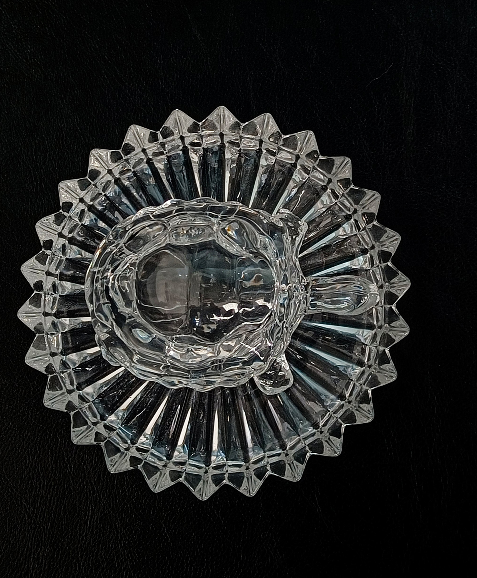VOIDROP Feng Shui vastu Crystal Glass Turtle with Crystal Plate for Gift showpiece Decoration Good Luck Sign Small Round Plate-image-8