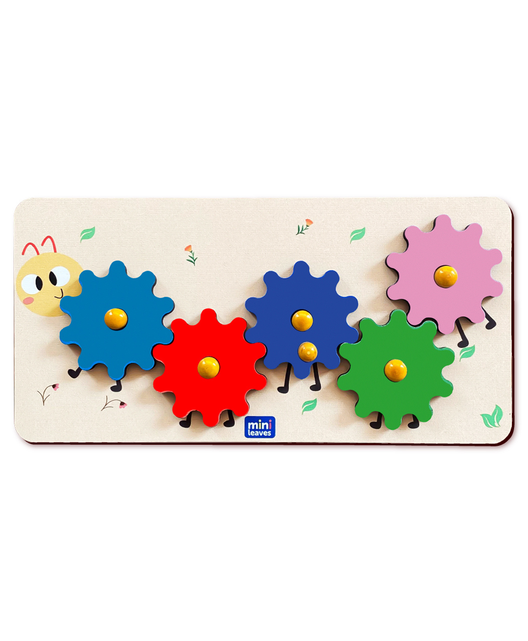 minileaves Mini Leaves Walking Snail Wooden Gear Toys with 5 Interchangeable Gears-picture-12