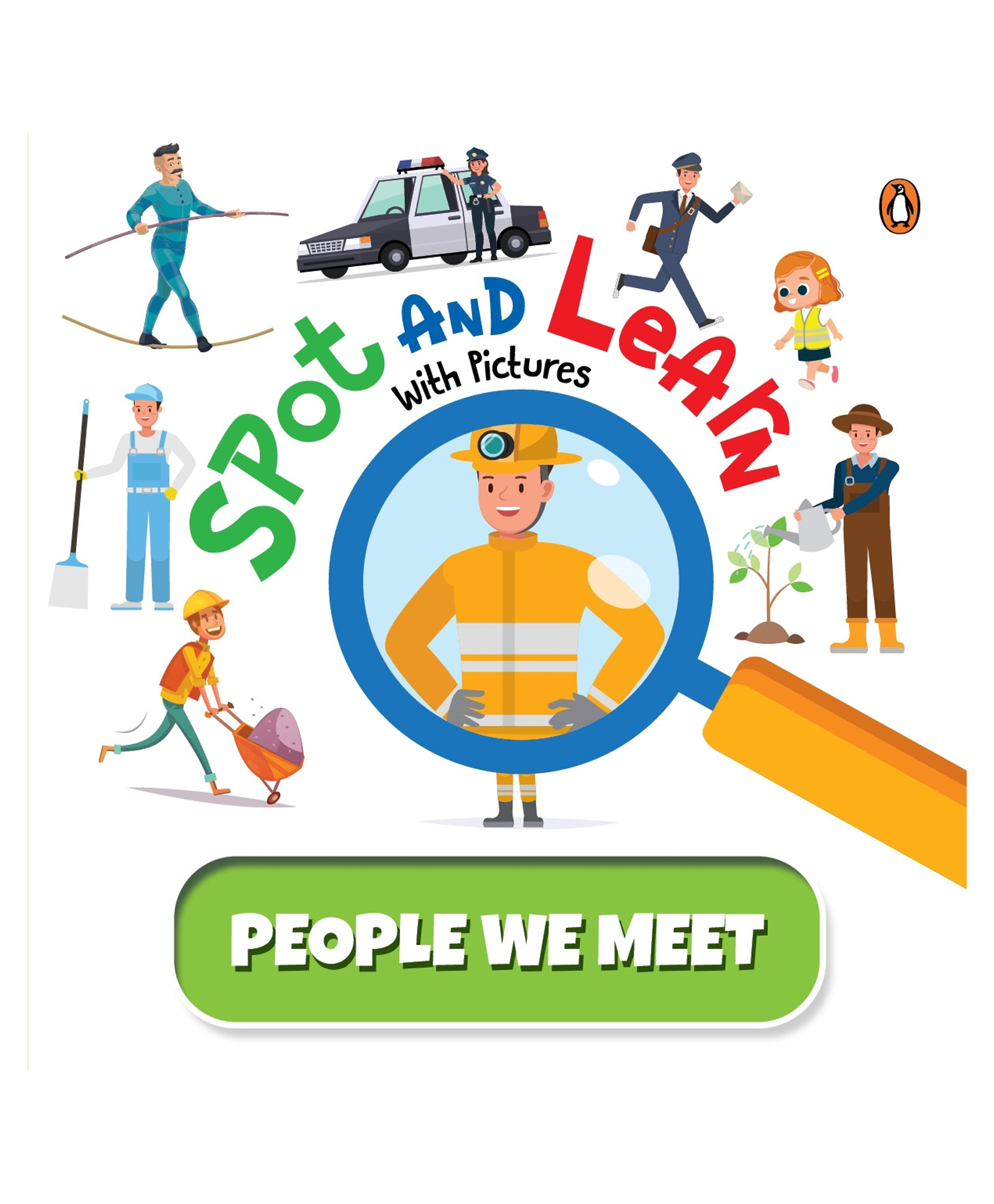 penguin random house Spot & Learn with Pictures: People We Meet - English-picture-13