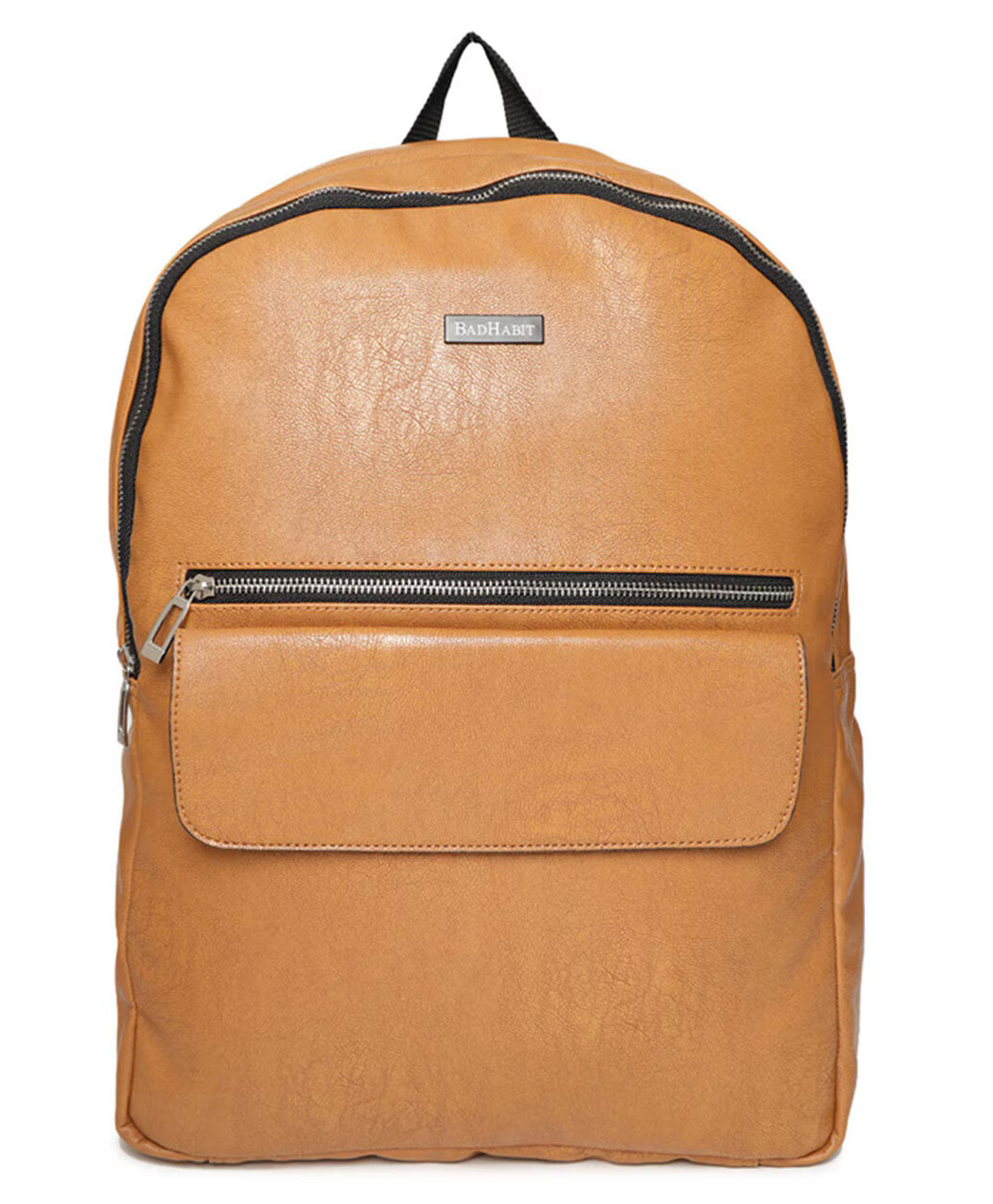 BAD HABIT Tan Brown Backpack - Versatile and Stylish Storage Solution-picture-12