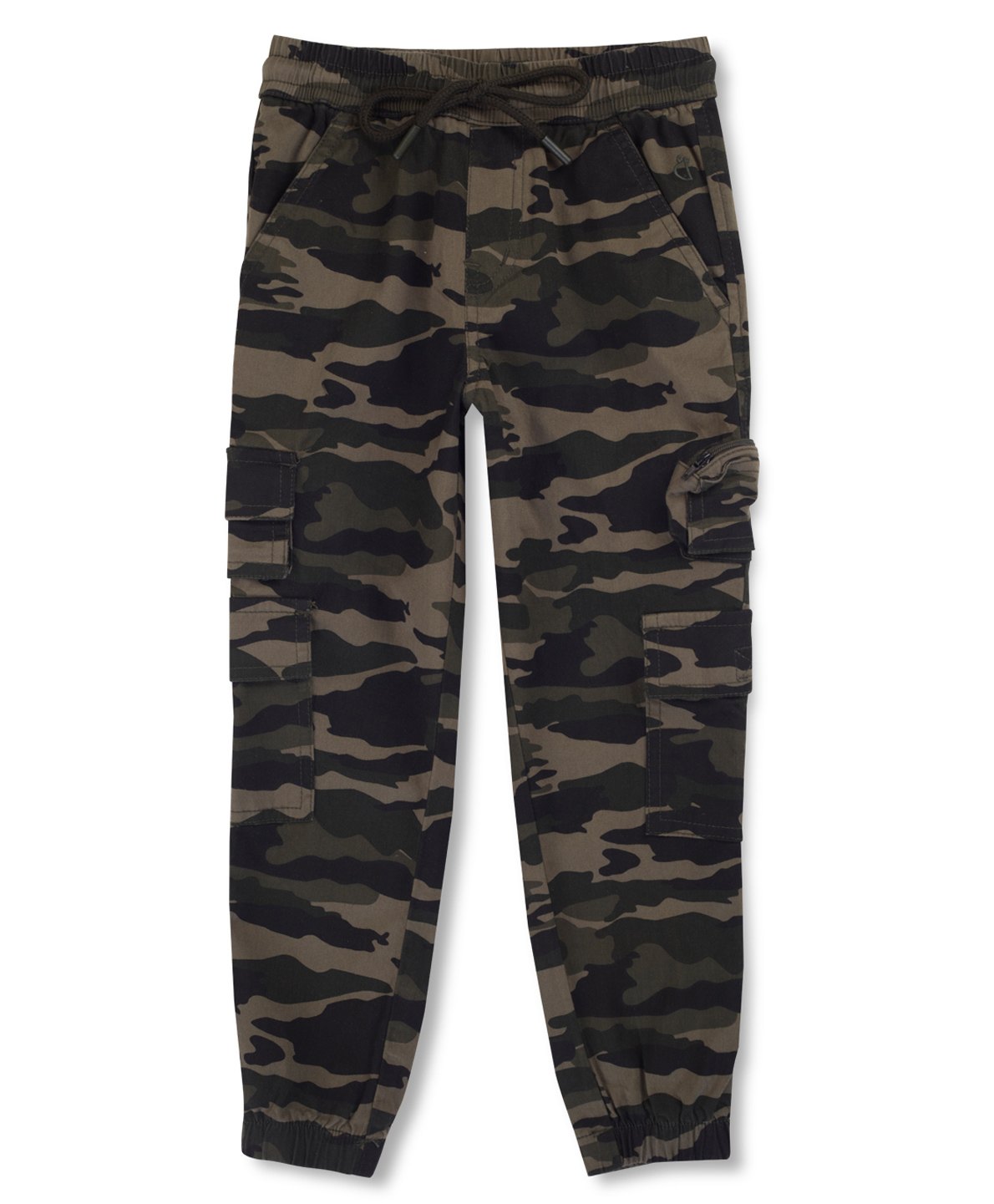 Gini & Jony Cotton Woven Full Length Trouser Pant Camouflage Print - Green-picture-19