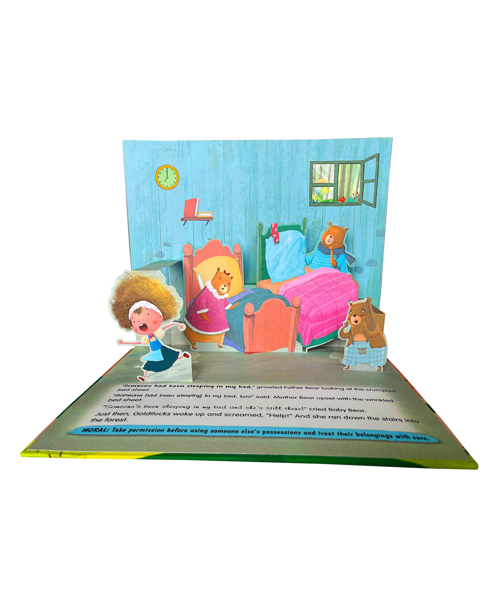 vishv books GOLDILOCKS & THE THREE BEARS (POP-UP) -ENGLISH-picture-30