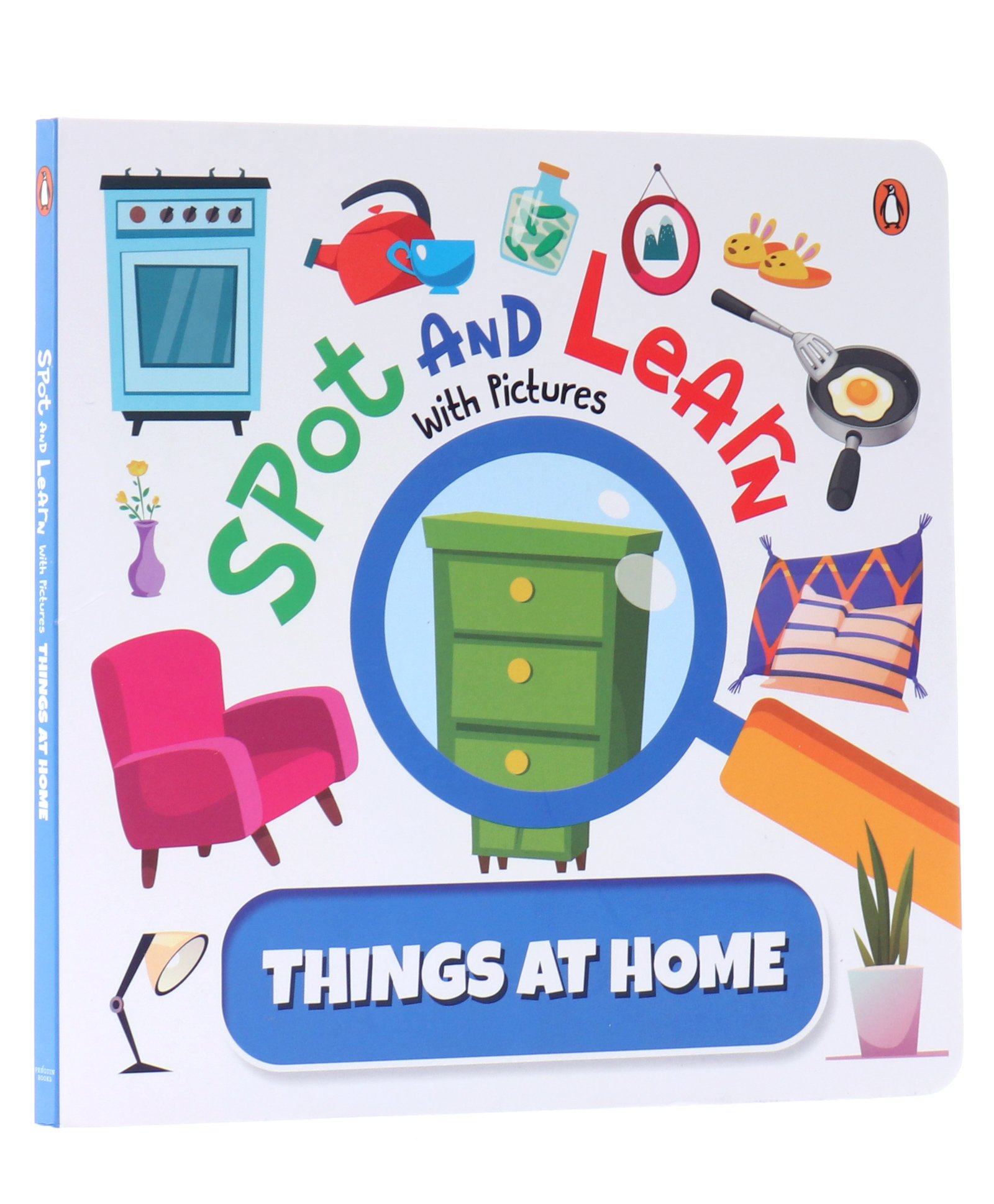 penguin random house Spot and Learn with Pictures Things at Home - English-picture-23