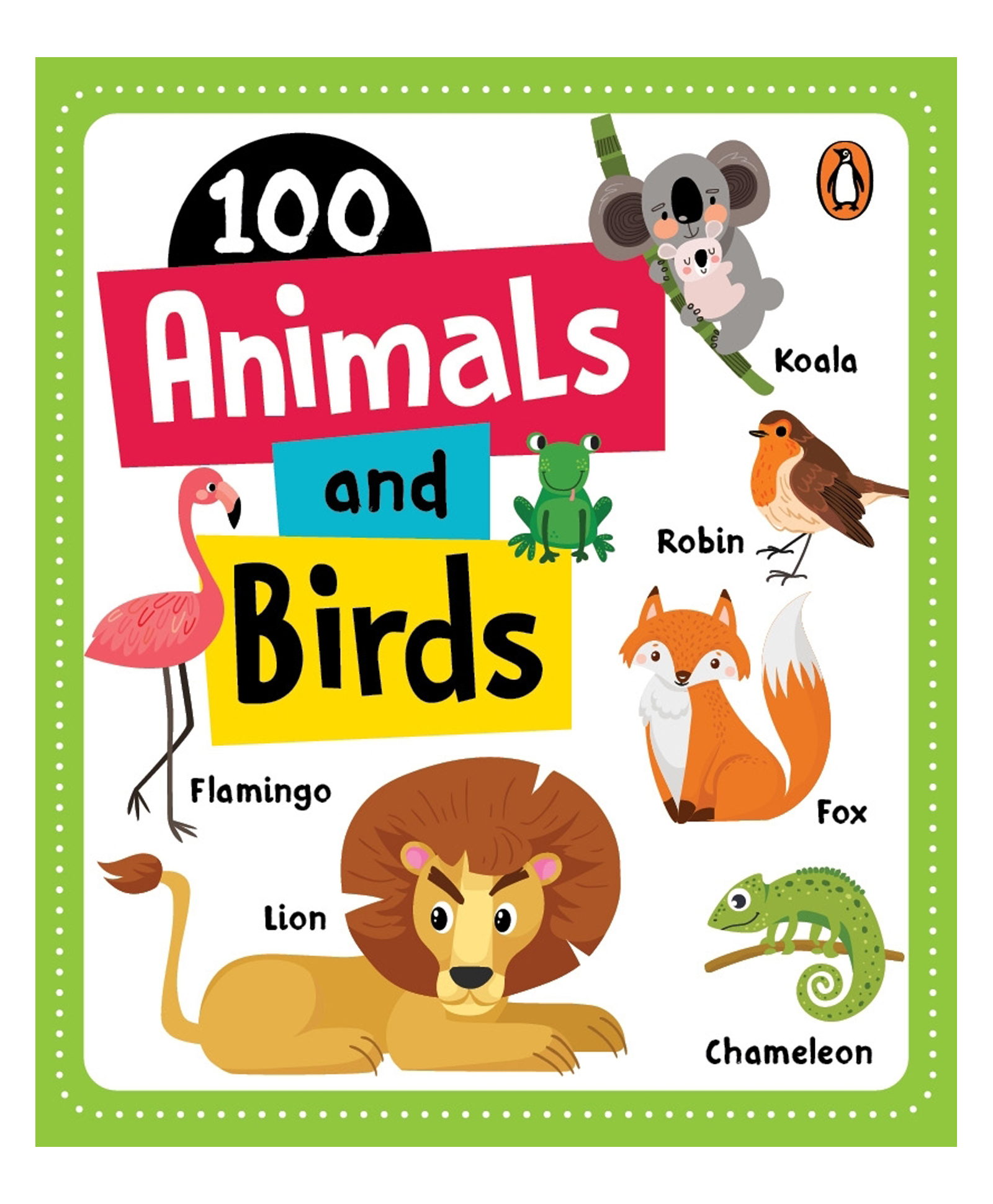 100 Animals & Birds Board Book - English-image-9