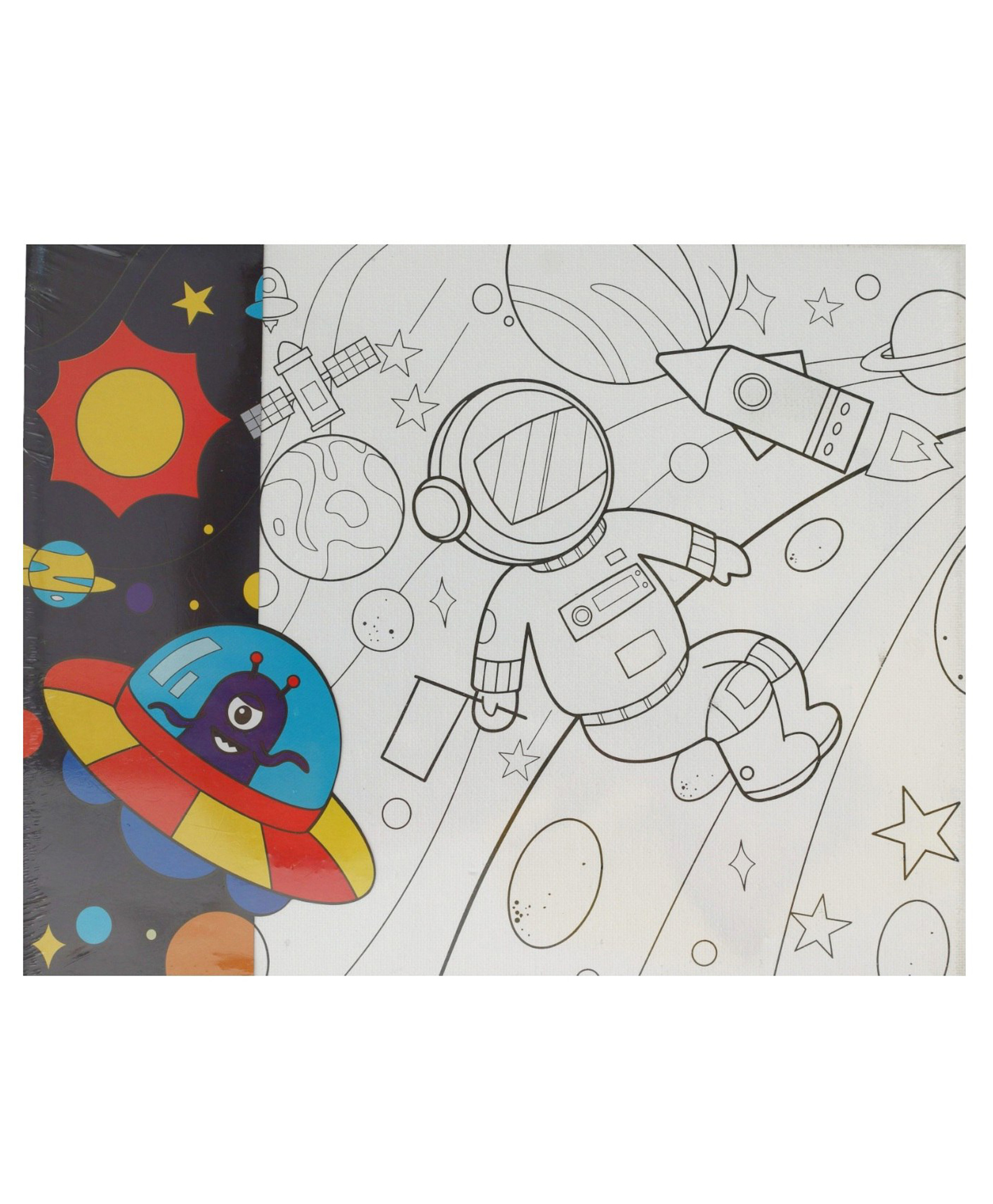 Yellow bee Cosmic Adventure: DIY Astronaut Art Kit-image-13