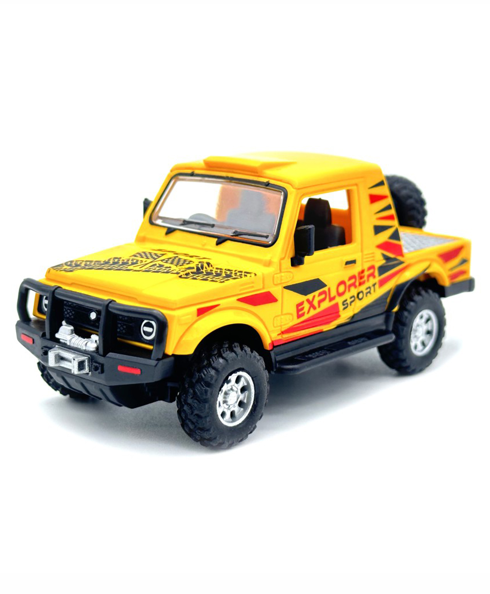 Centy Explorer Sports Car Pull Back Toy - Multicolor-picture-10