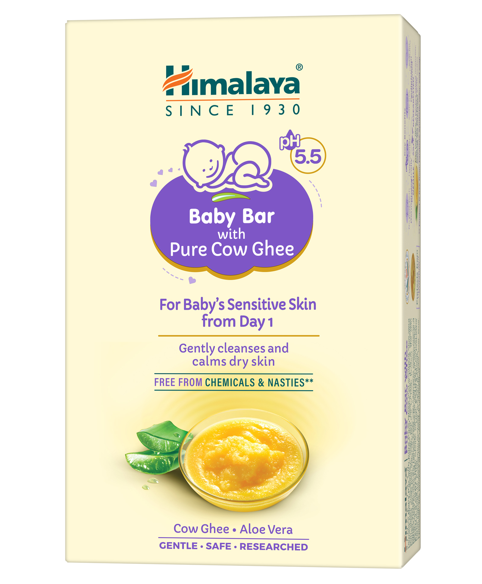 Himalaya Babycare Ghee Baby Bar with Pure Cow Ghee - 125 g-picture-26